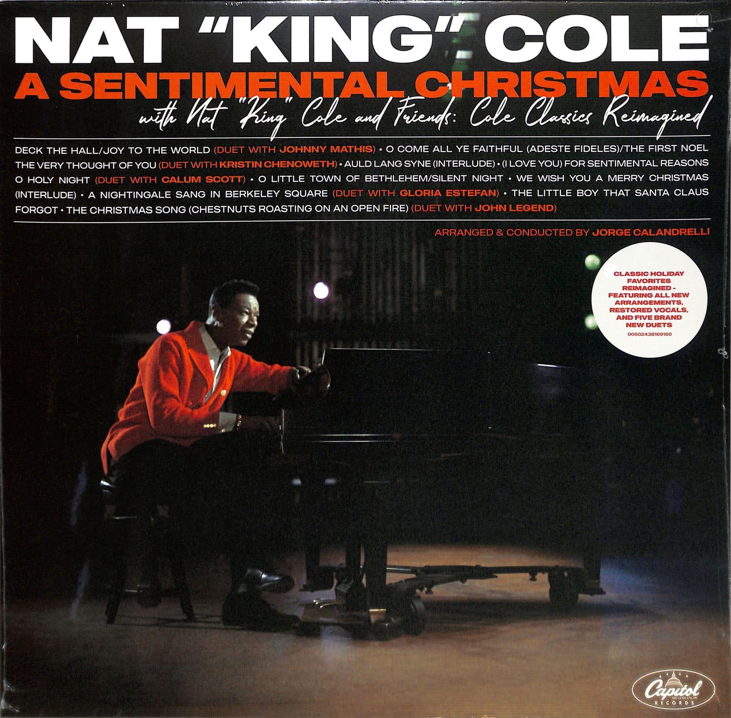 Nat King Cole - A SENTIMENTAL CHRISTMAS WITH NAT KING COLE 