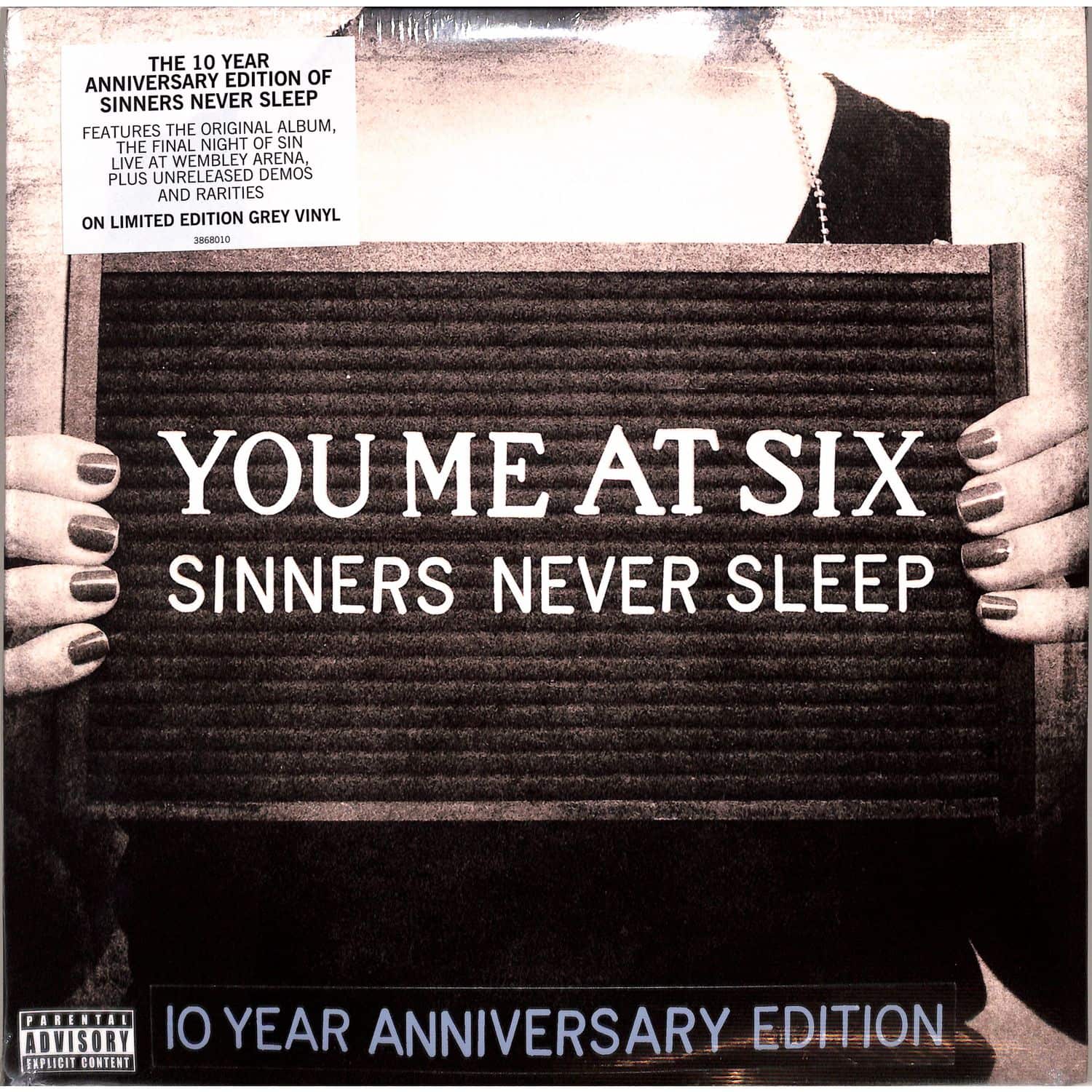 You Me At Six - SINNERS NEVER SLEEP 