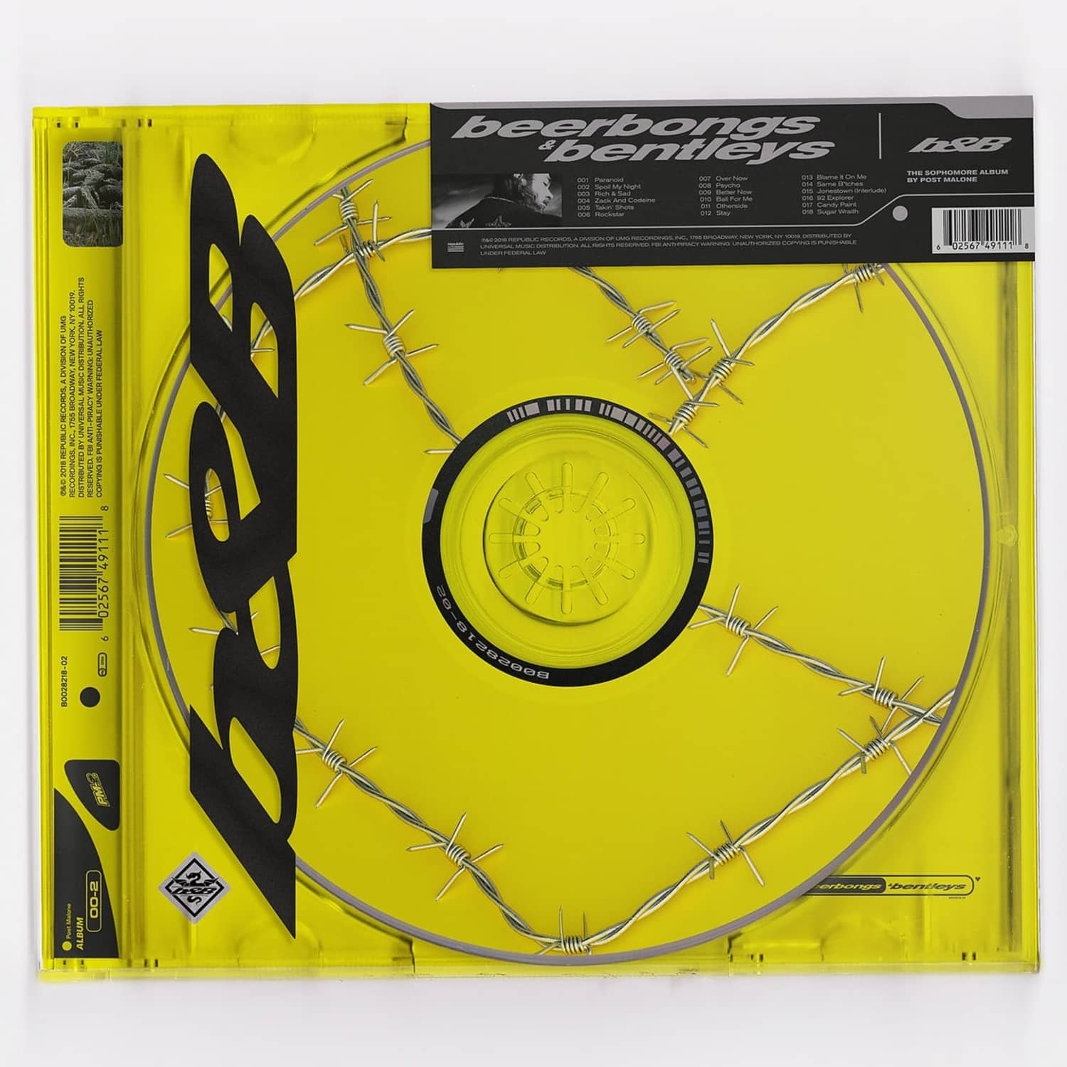 Post Malone - BEERBONGS & BENTLEYS 