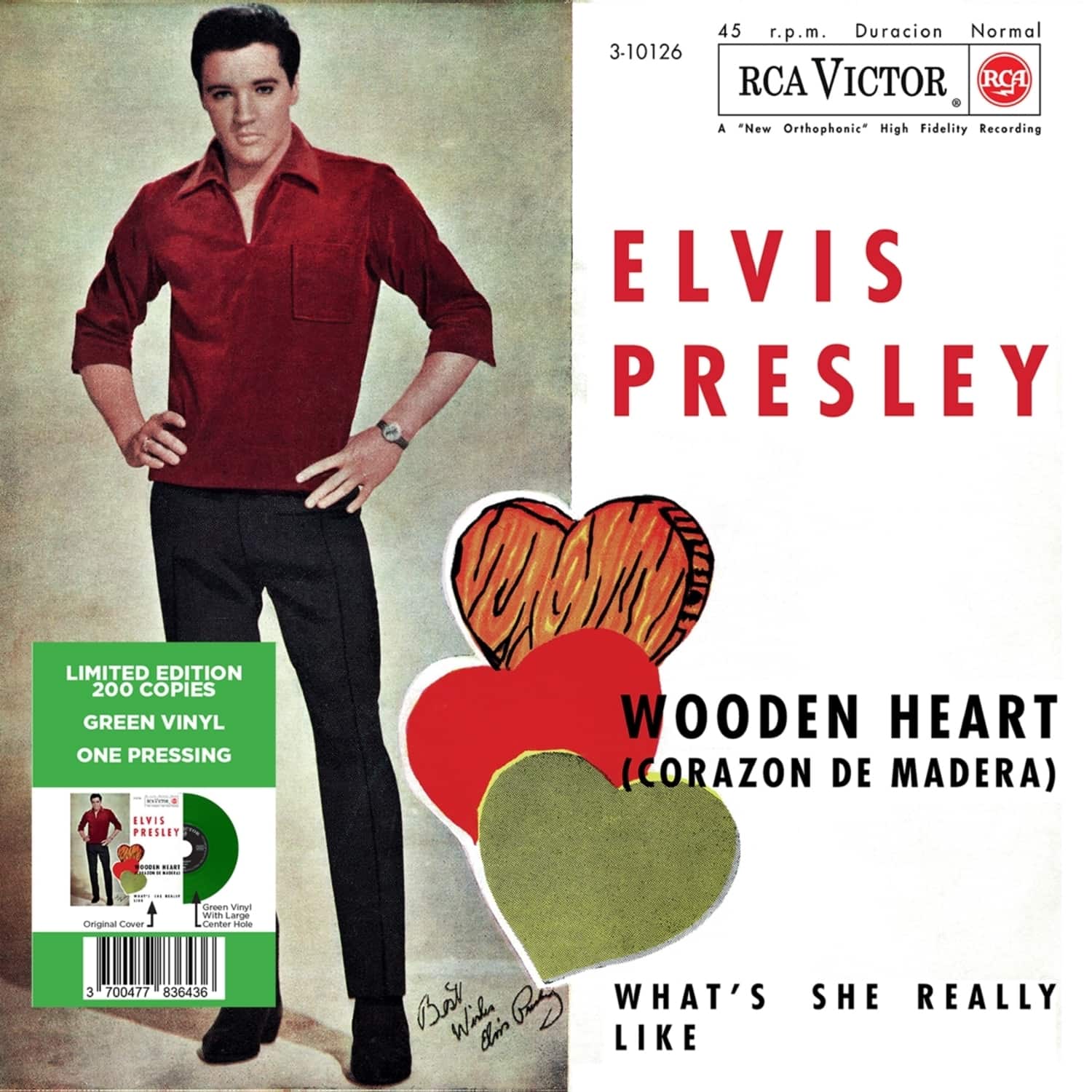 Elvis Presley - 7-WOODEN HEART 