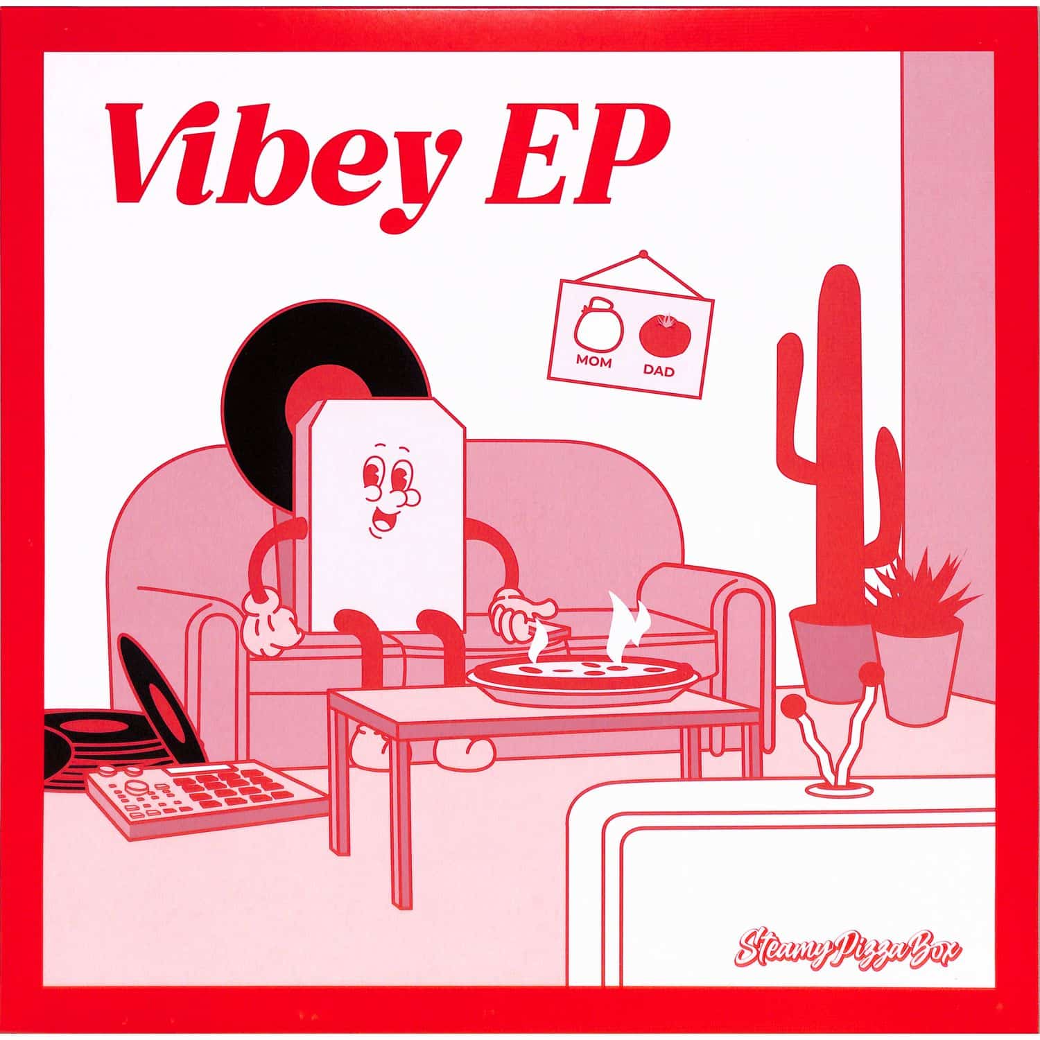 Steamy Pizza Box - VIBEY EP