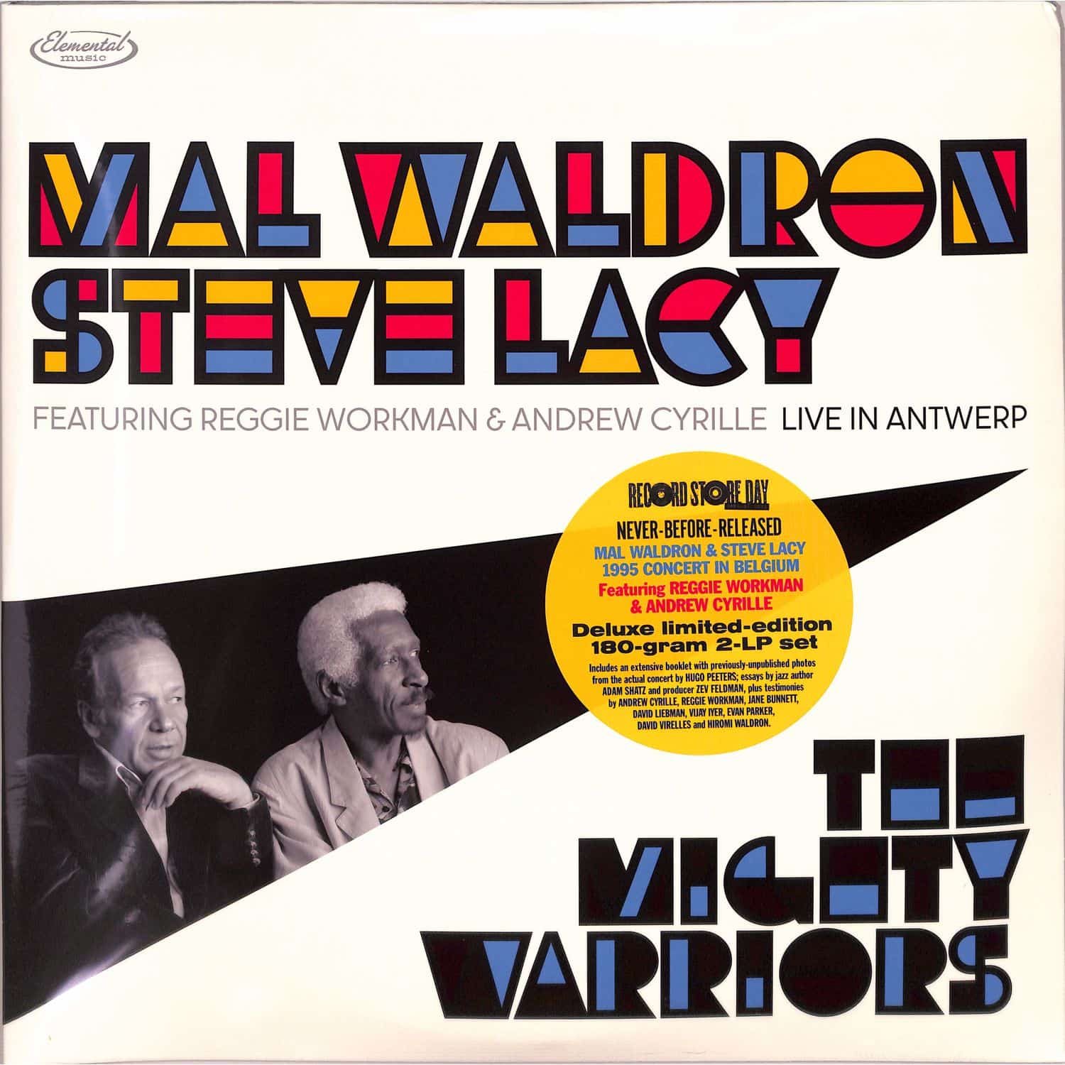 Mal Waldron & Steve Lacy - MAL WALDRON & STEVE LACY. THE MIGHTY WARRIORS -LIVE IN ANTWERP 2LP