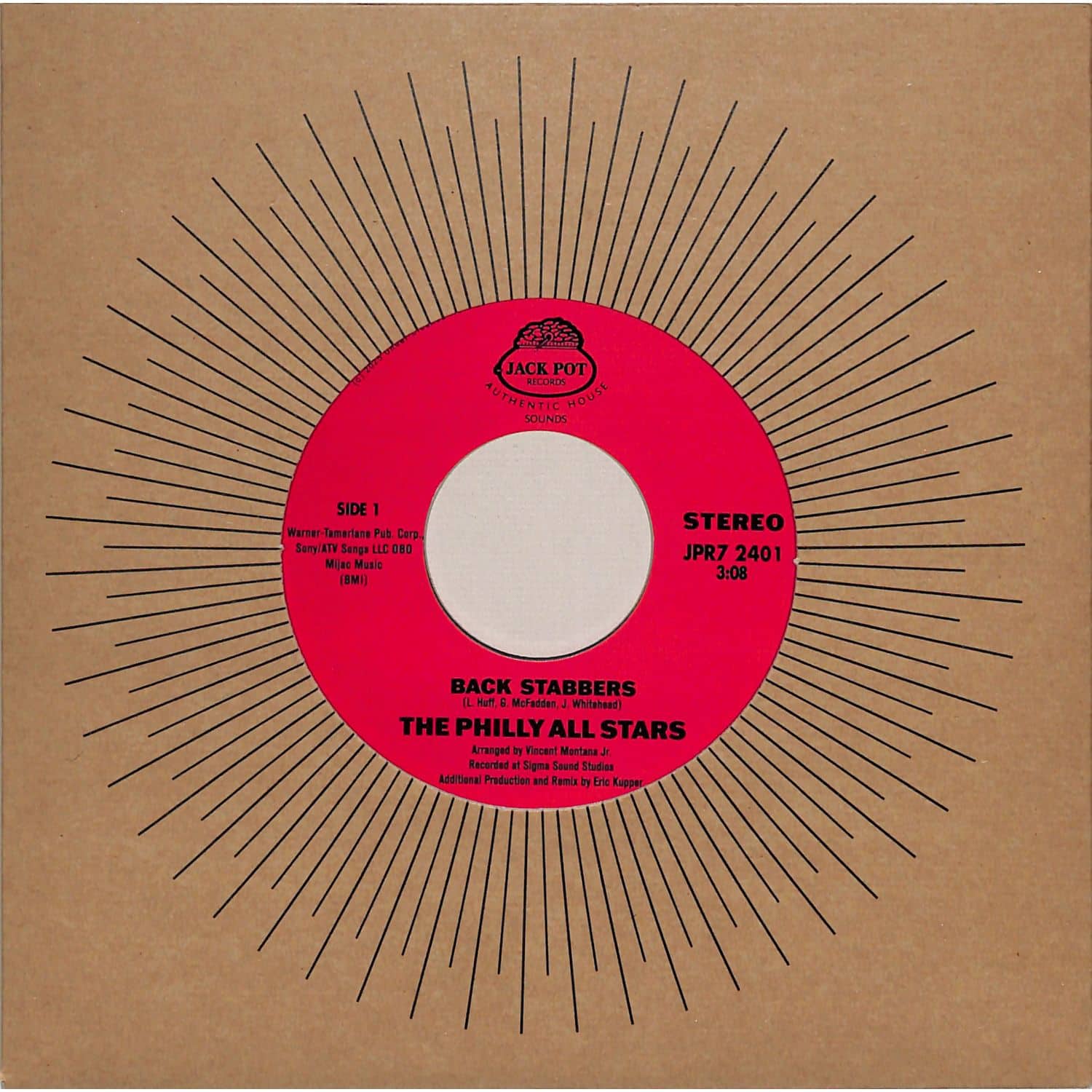 The Philly All Stars - BACK STABBERS