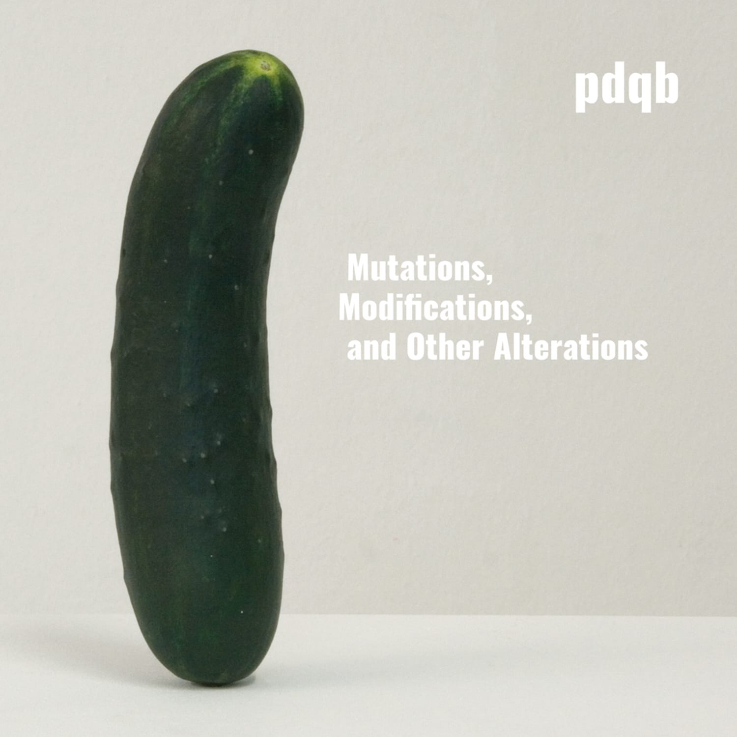 Pdqb - MUTATIONS, MODIFICATIONS, AND OTHER ALTERATIONS