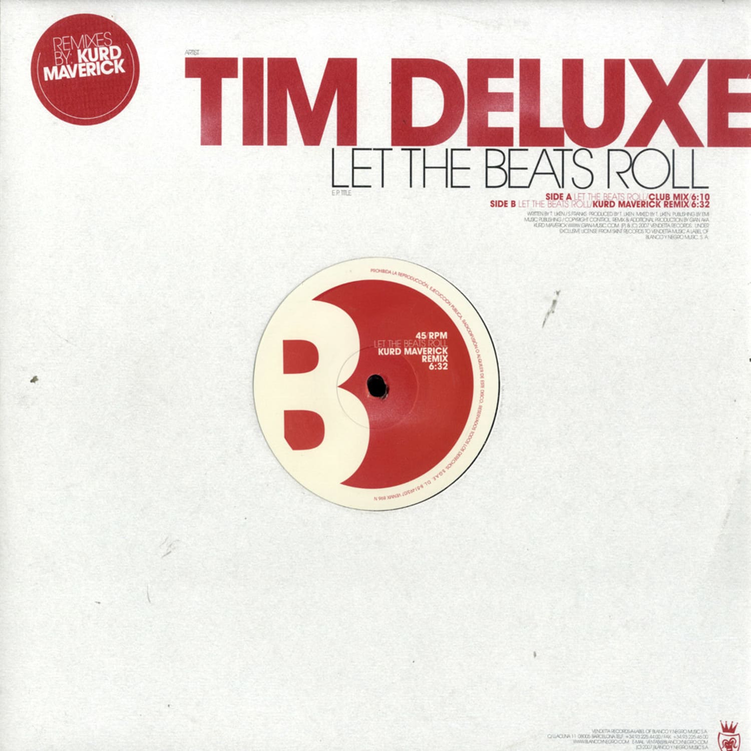 Tim Deluxe - LET THE BEATS ROLL