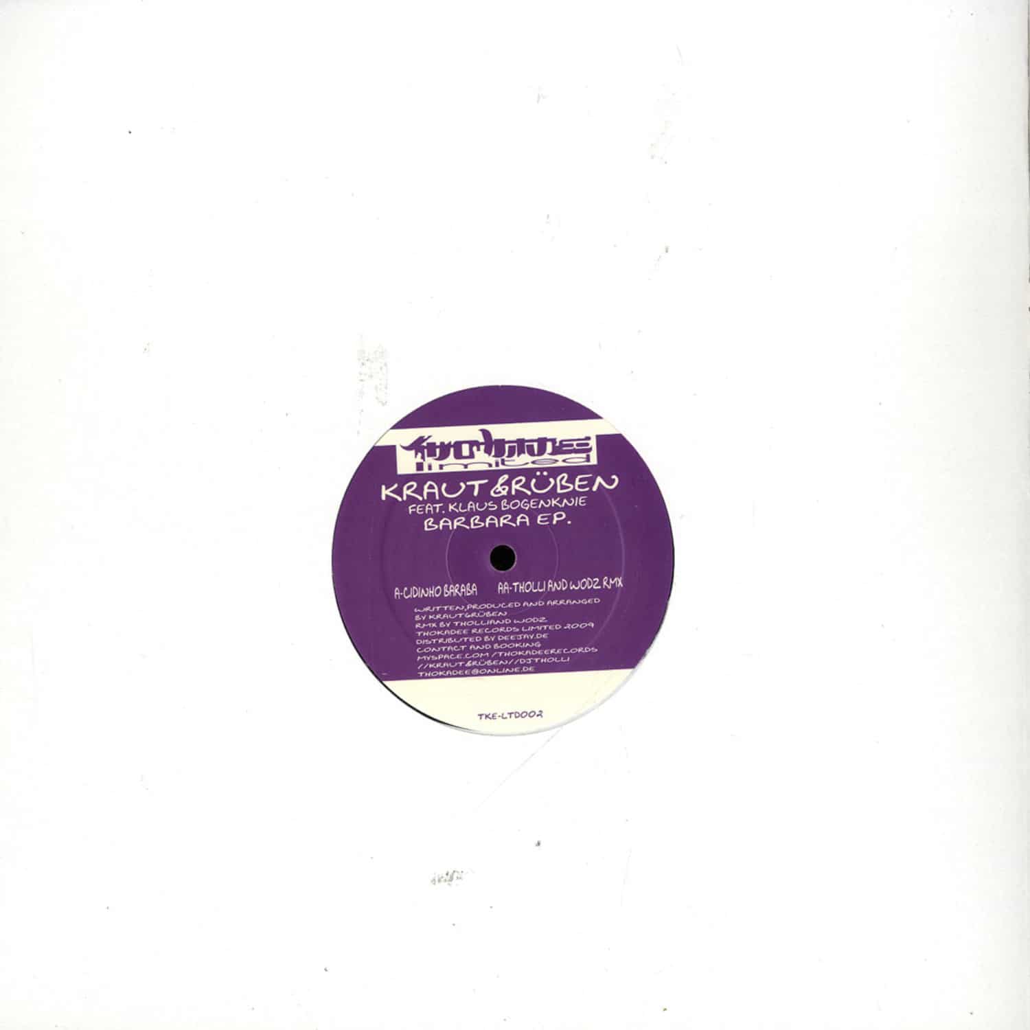 Kraut & Rueben - BARBARA EP
