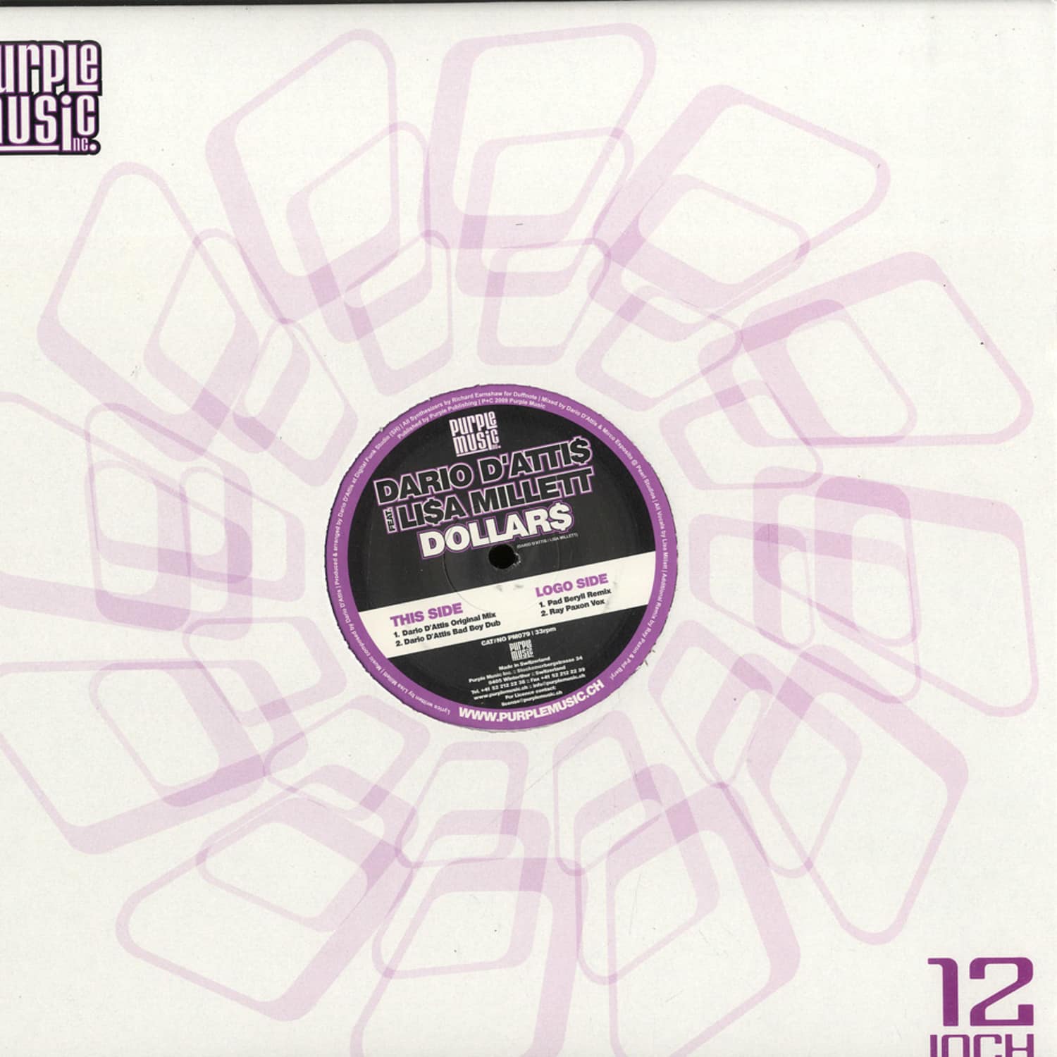 Dario D attis Feat. Lisa Millet - DOLLARS