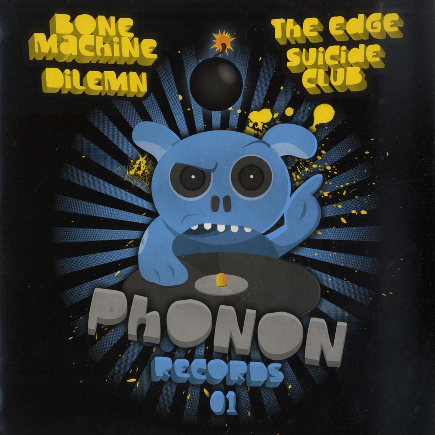 Bone Machine / Dilemn / Suicide Club / The Edge - PHONON RECORDS 01