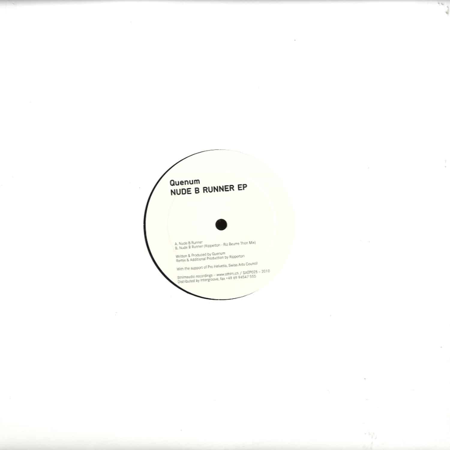 Quenum - NUDE B RUNNER EP