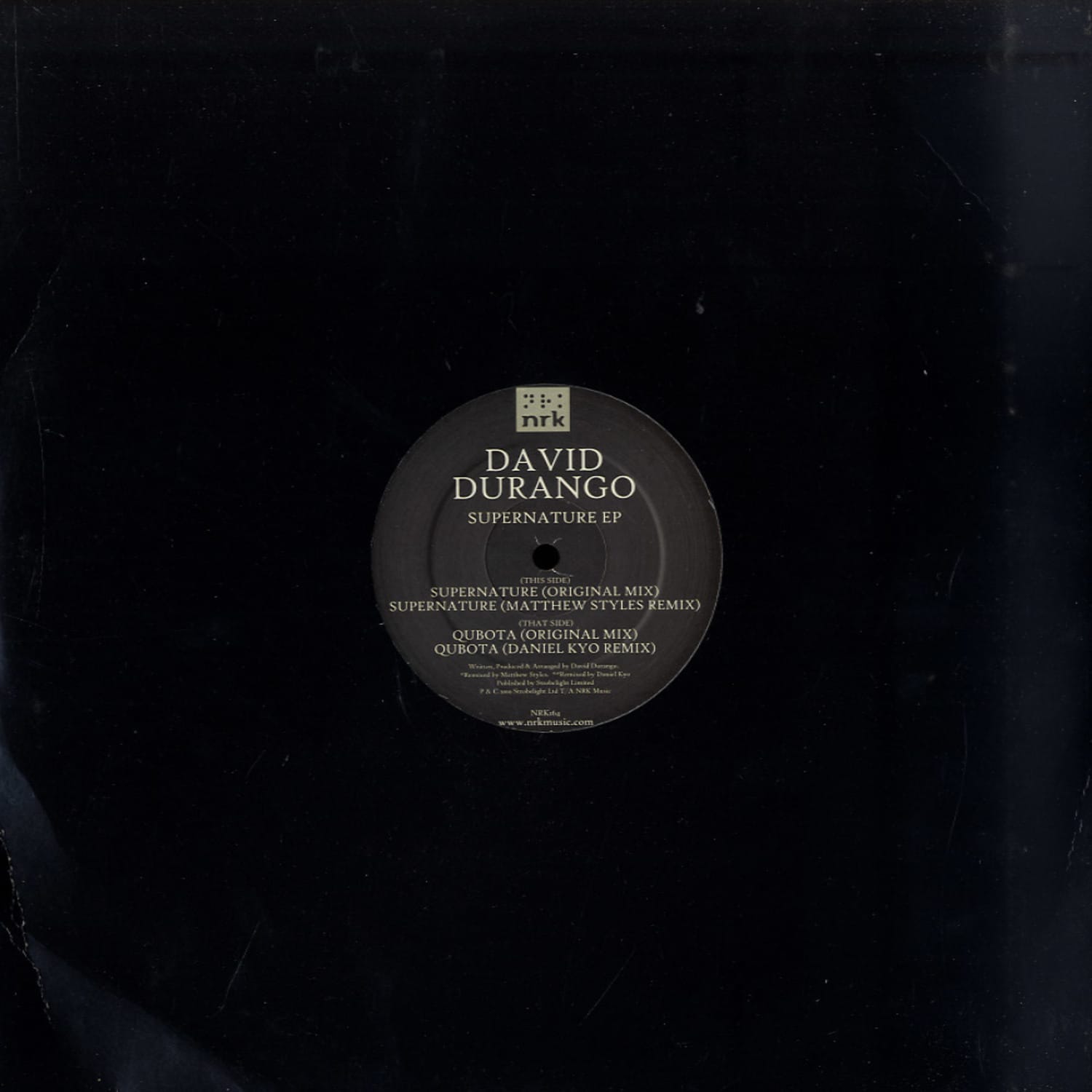 David Durango - SUPERNATURE EP