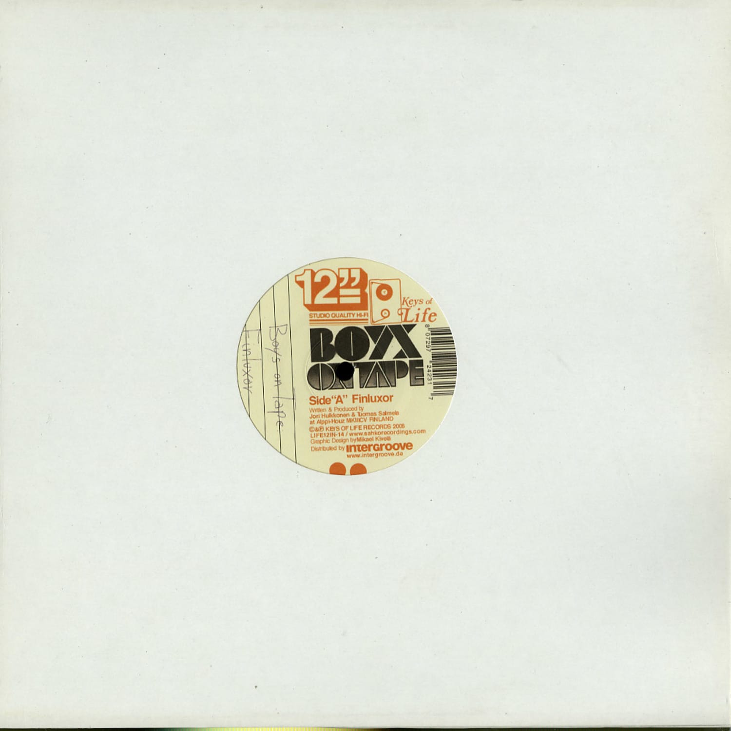 Boys On Tape - Finluxor