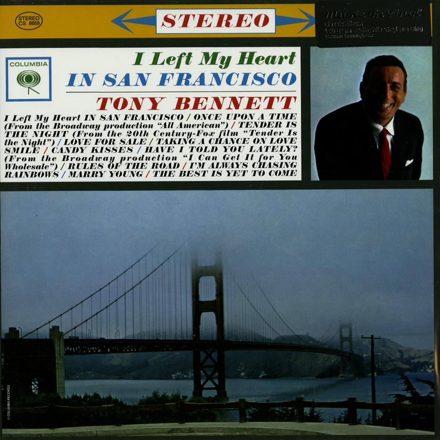 Tony Bennett - I LEFT MY HEART IN SAN FRANSISCO