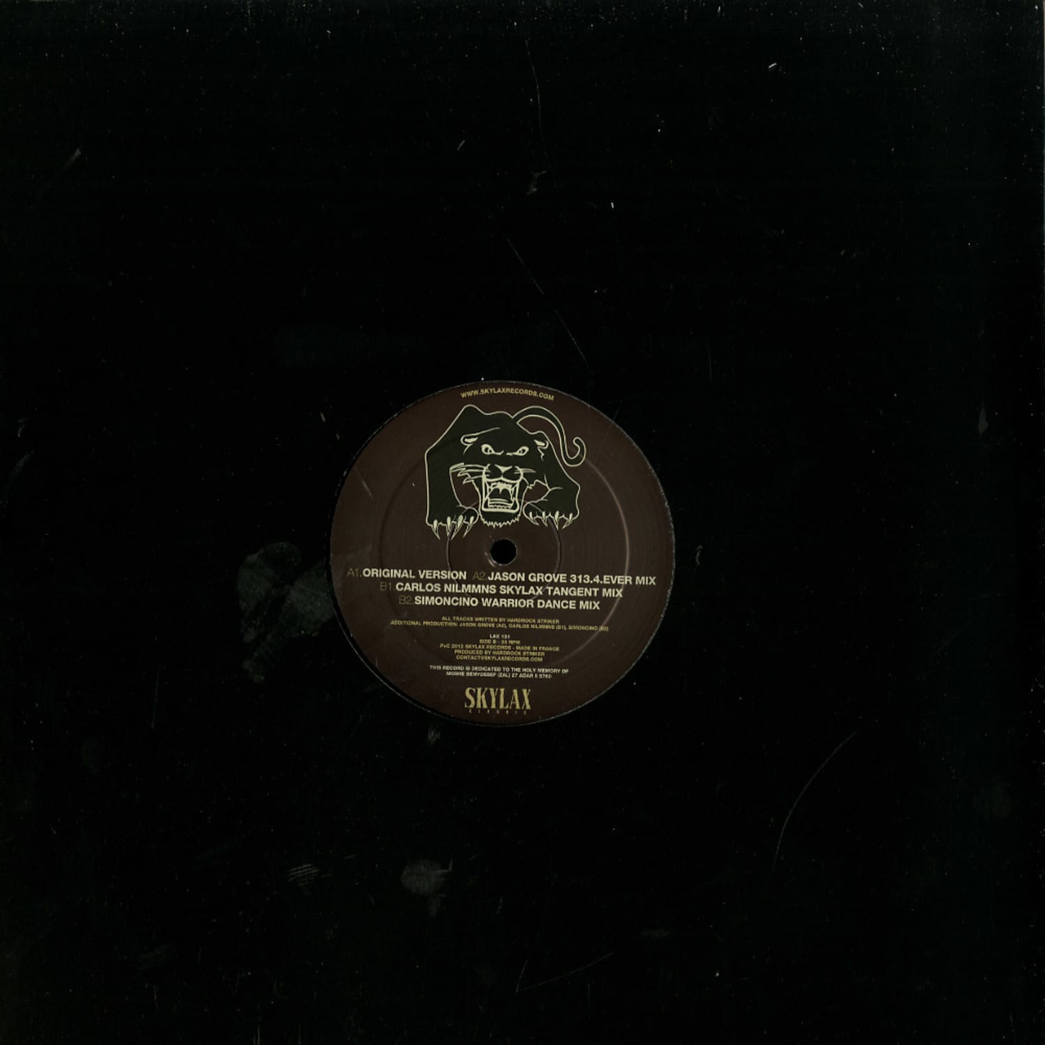 Hardrock Striker - COSMIC CLUB JASON GROVE, SIMONCINO RMXS