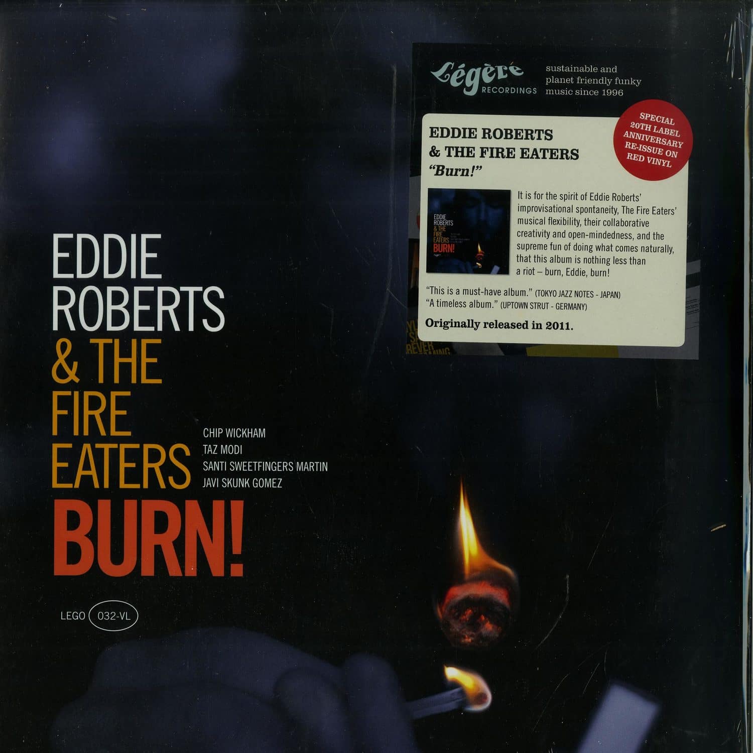 Eddie Roberts & The Fire Eaters - BURN! 