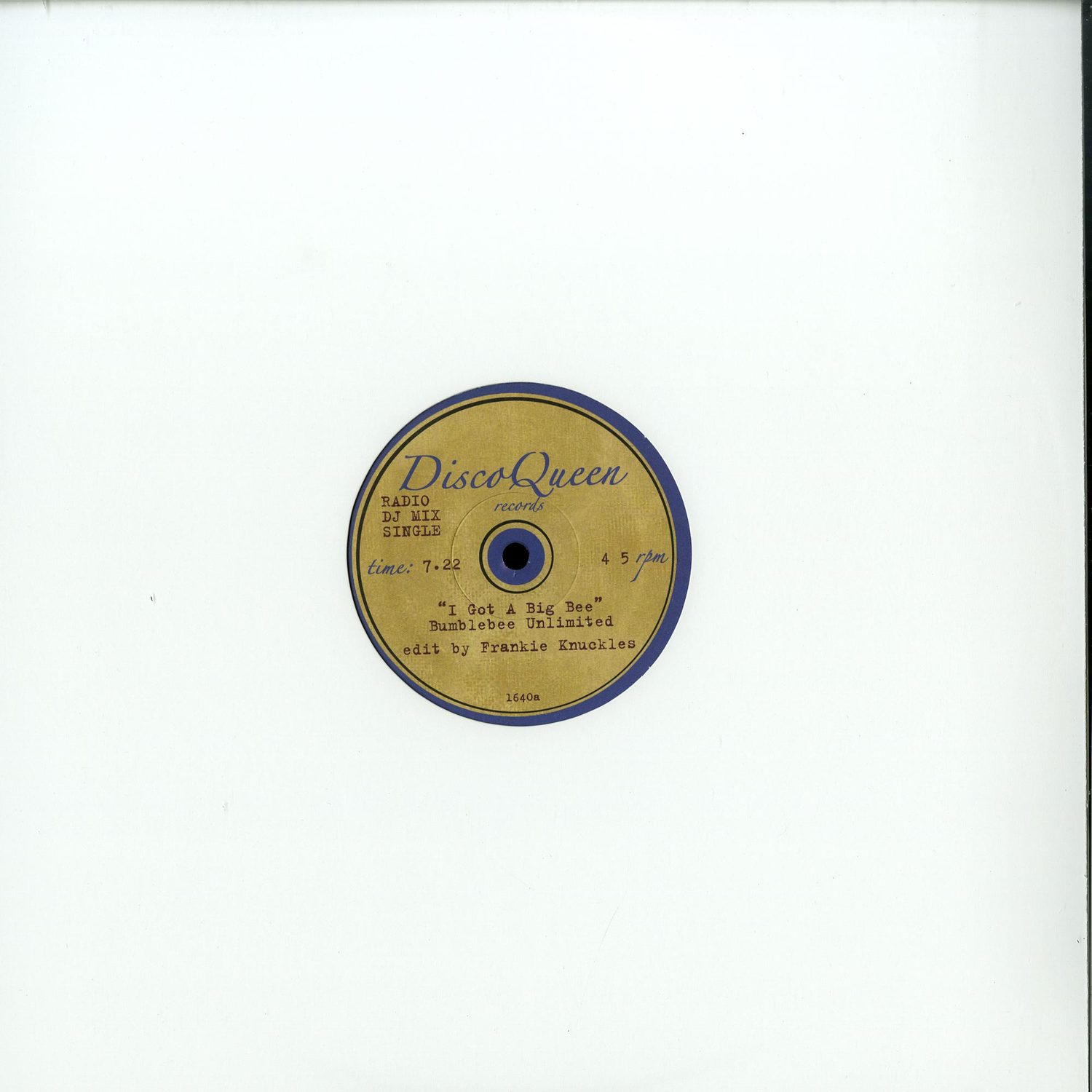 Frankie Knuckles Edits - DISCO QUEEN 1640