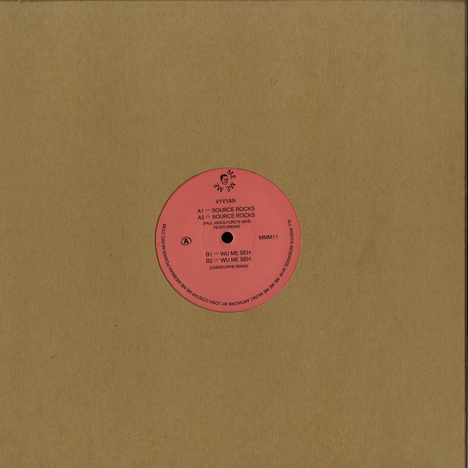 Vyvyan - SOURCE ROCKS / WU ME SEH