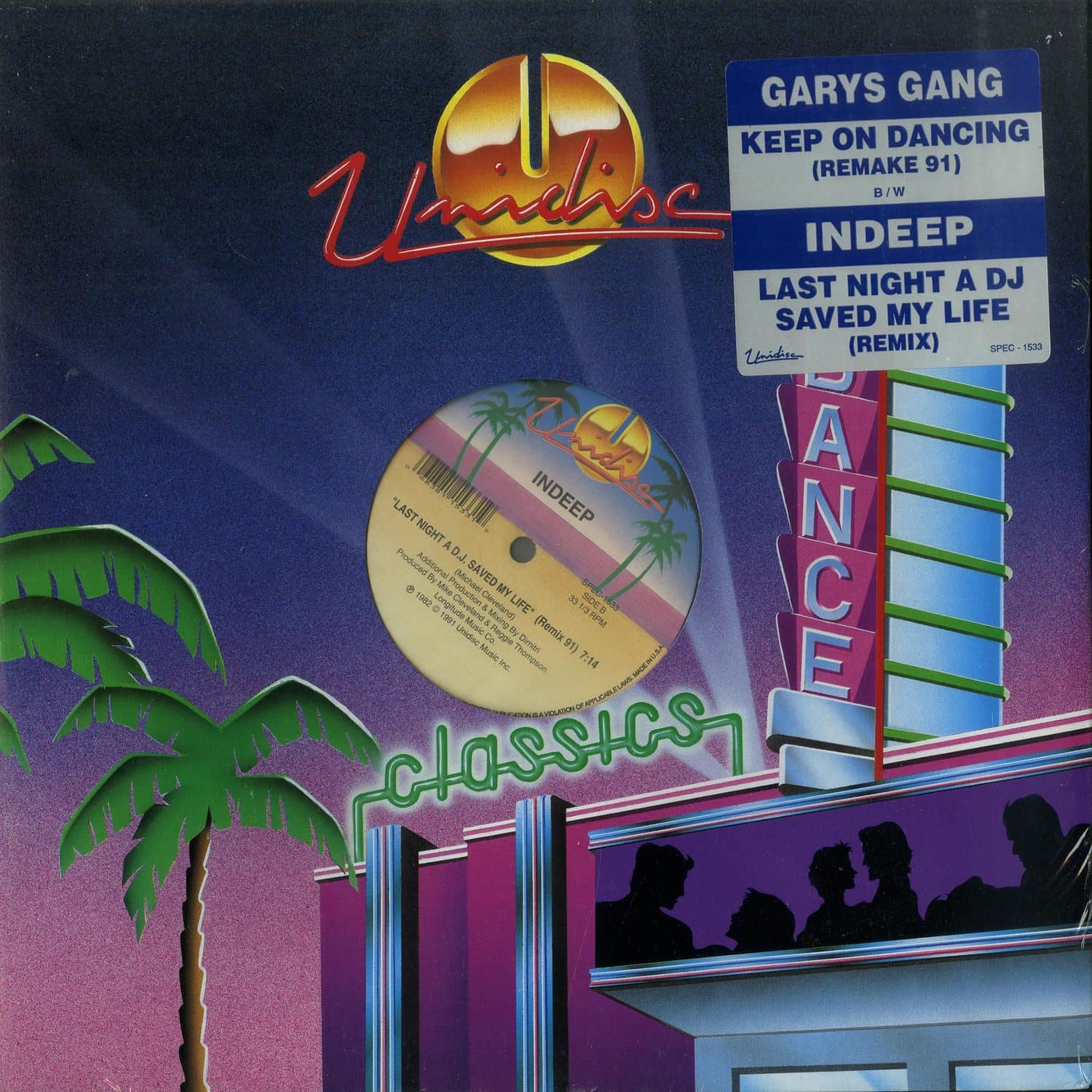 Garys Gang & Indeep - KEEP ON DANCING