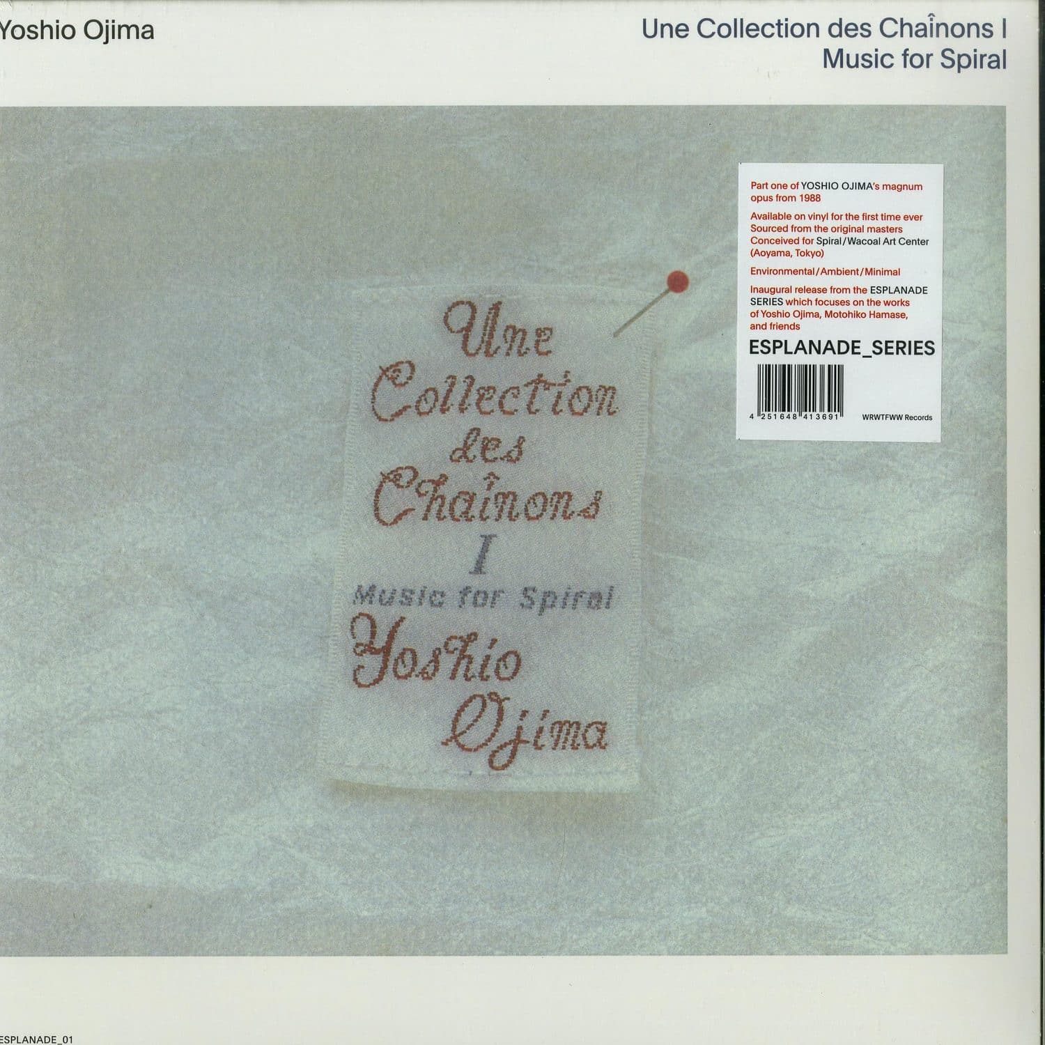 Yoshio Ojima - UNE COLLECTION DES CHAINONS I 