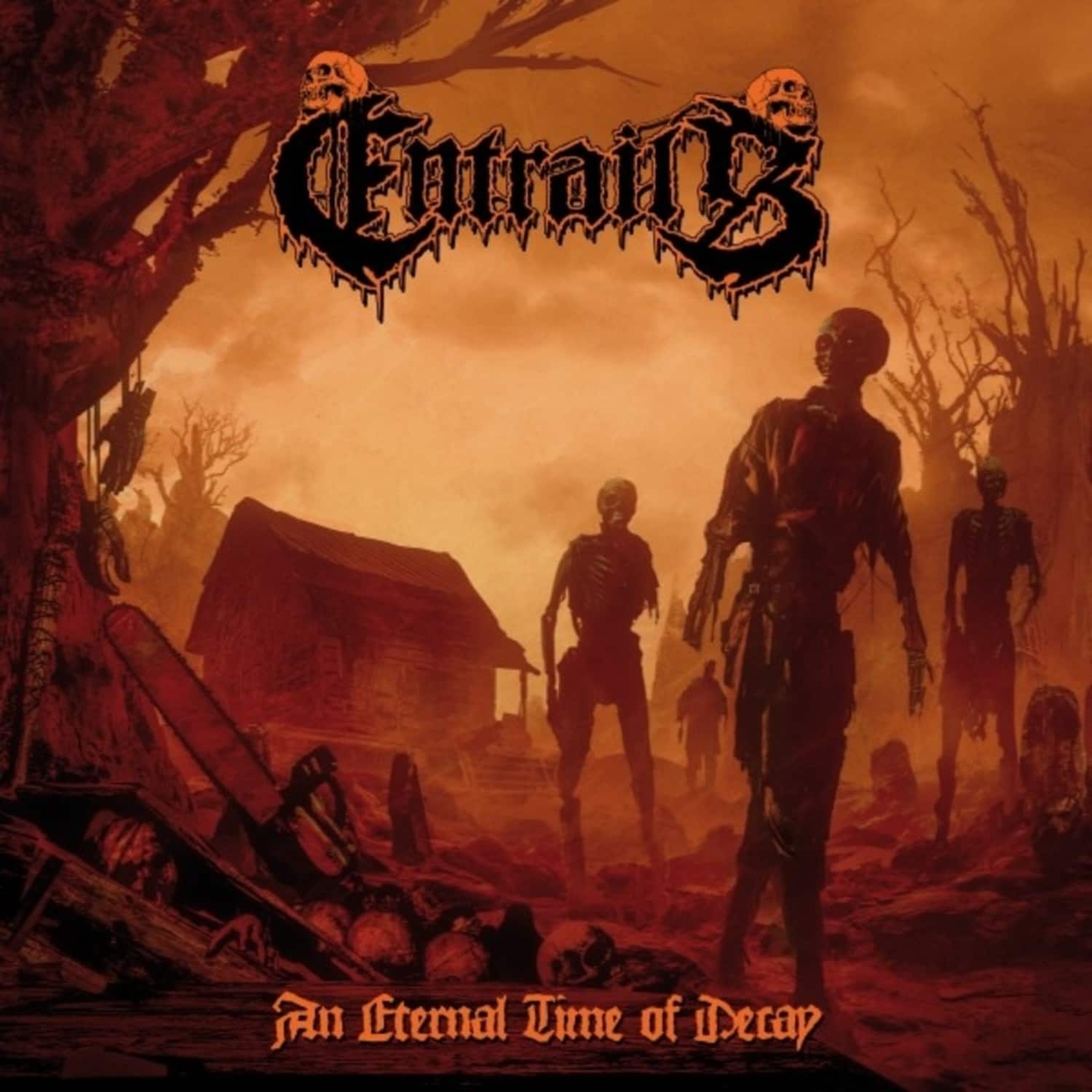 Entrails - AN ETERNAL TIME OF DECAY-BLACK- 