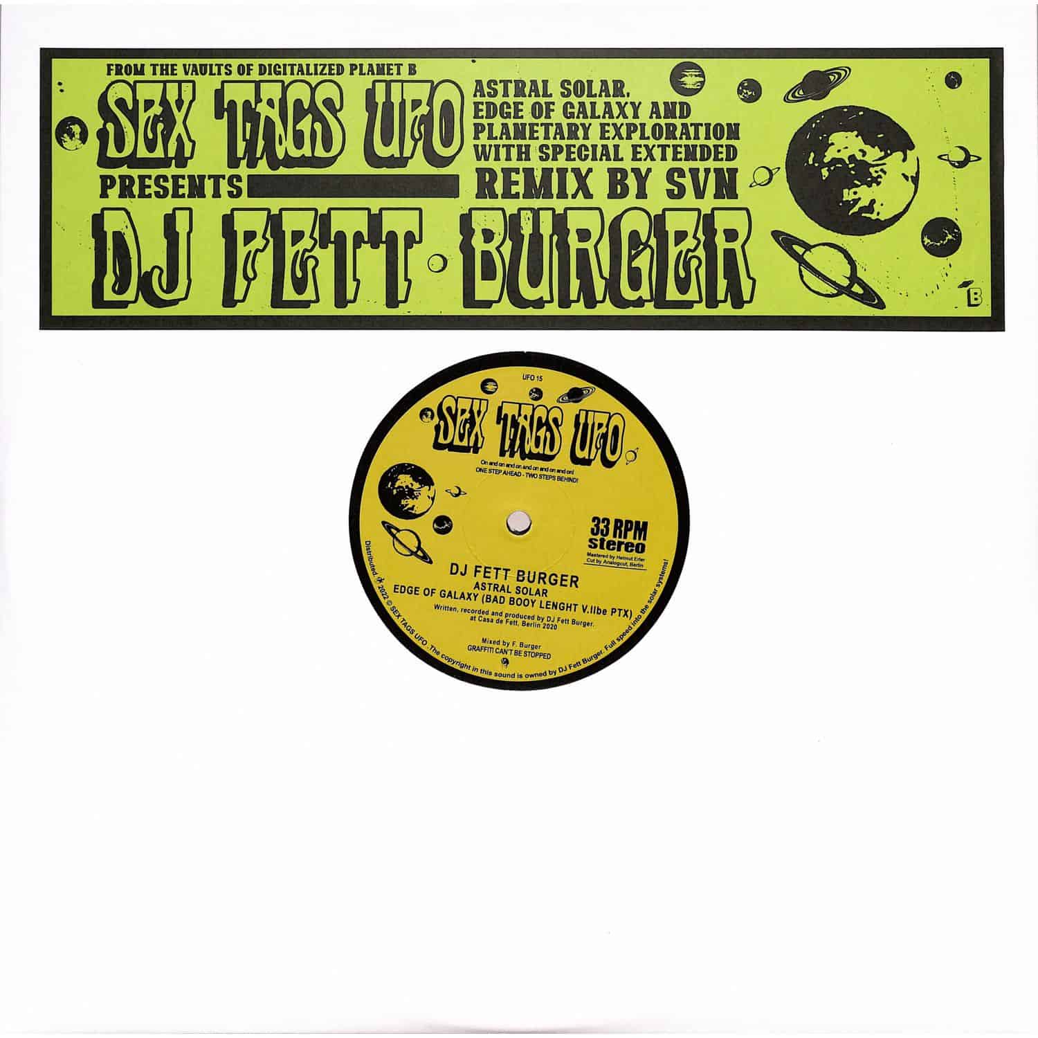 DJ Fett Burger - ASTRAL SOLAR, EDGE OF GALAXY, PLANETARY EXPLORATION