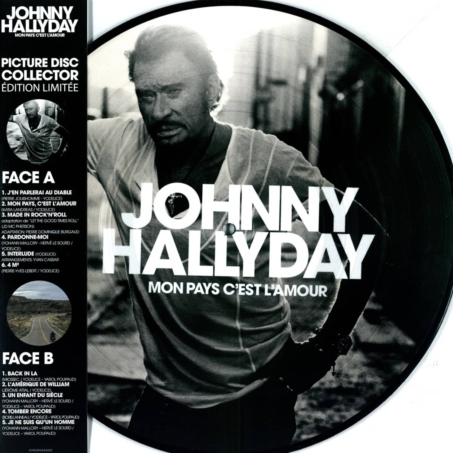 Johnny Hallyday - MON PAYS C EST L AMOUR 