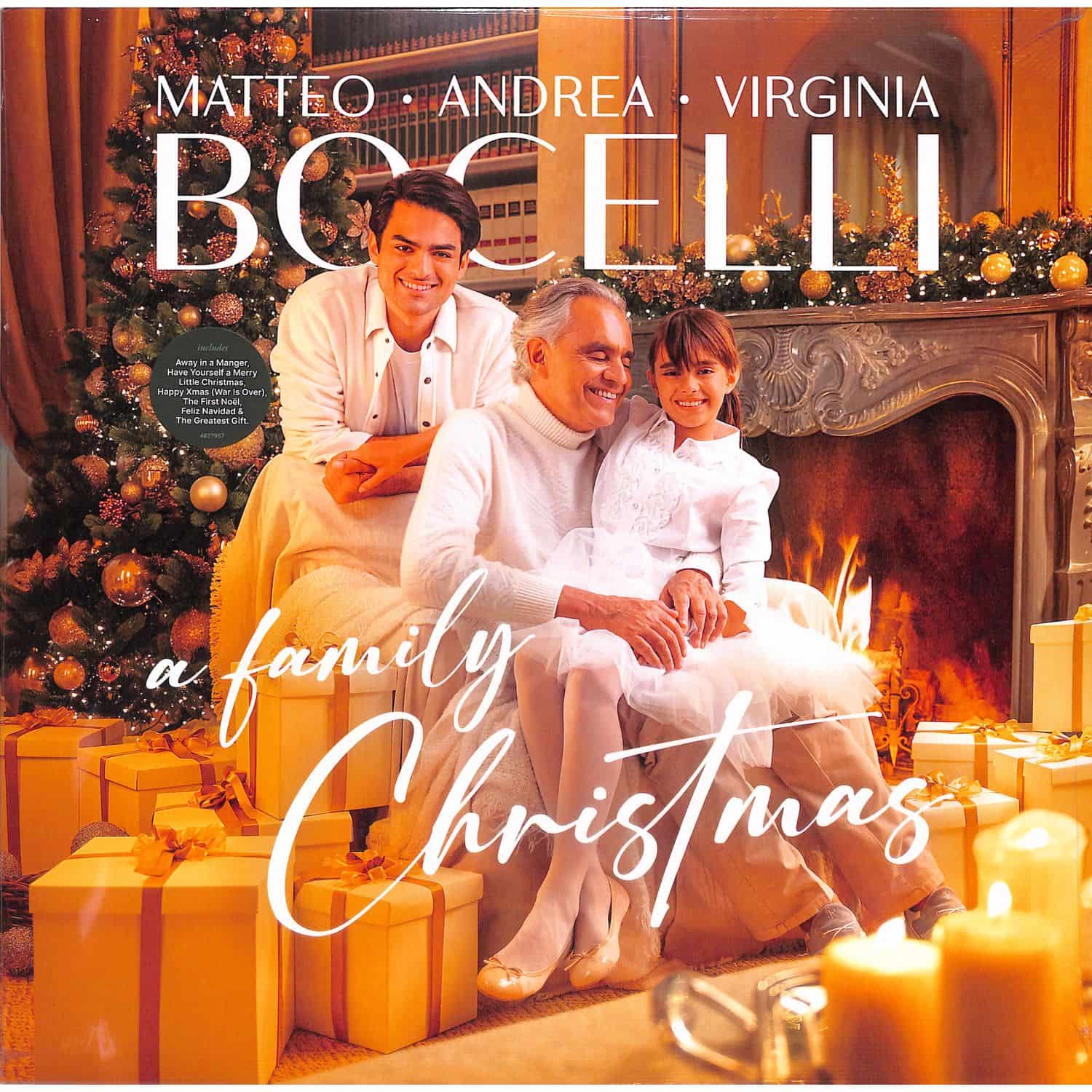 Andrea Bocelli / Matteo Bocelli / Virginia Bocelli - A FAMILY CHRISTMAS 
