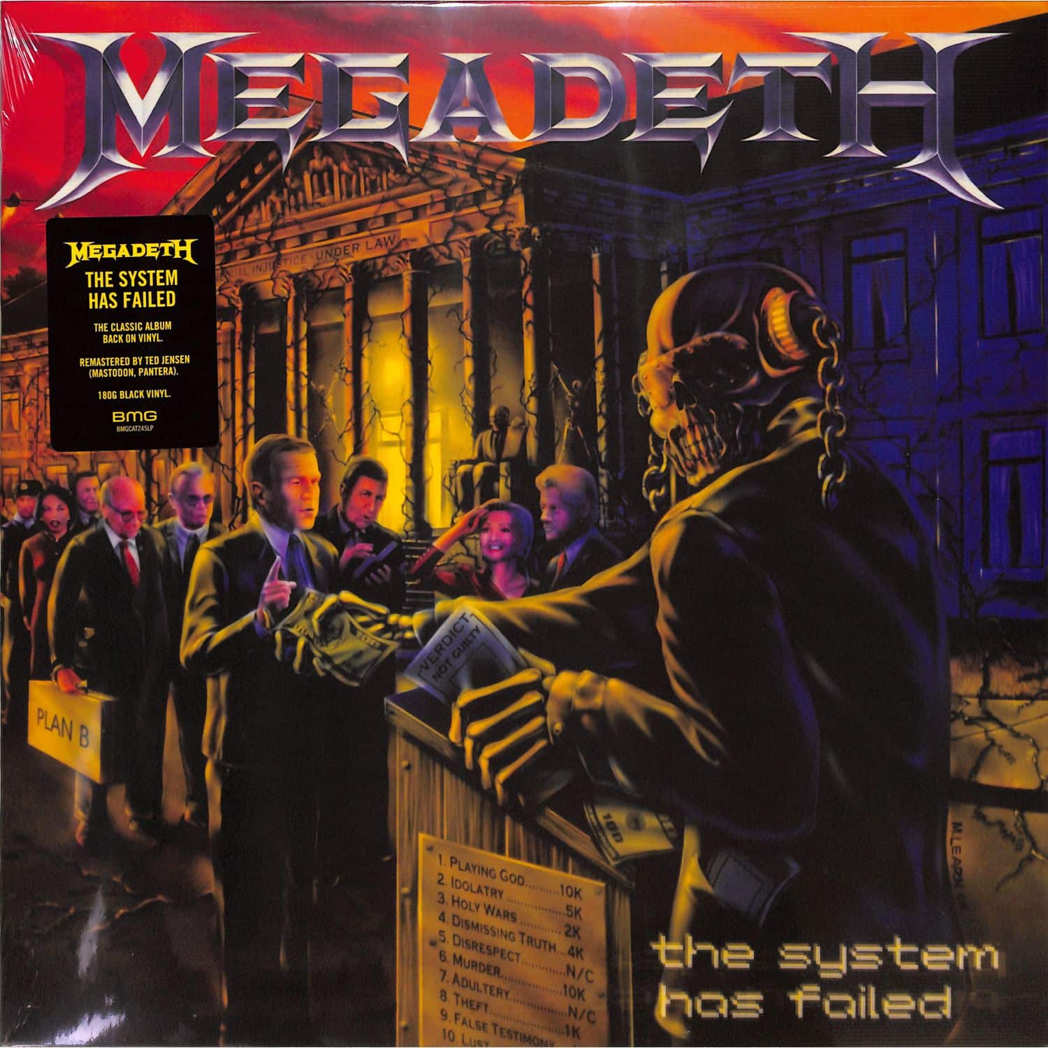 Megadeth - THE SYSTEM HAS FAILED 