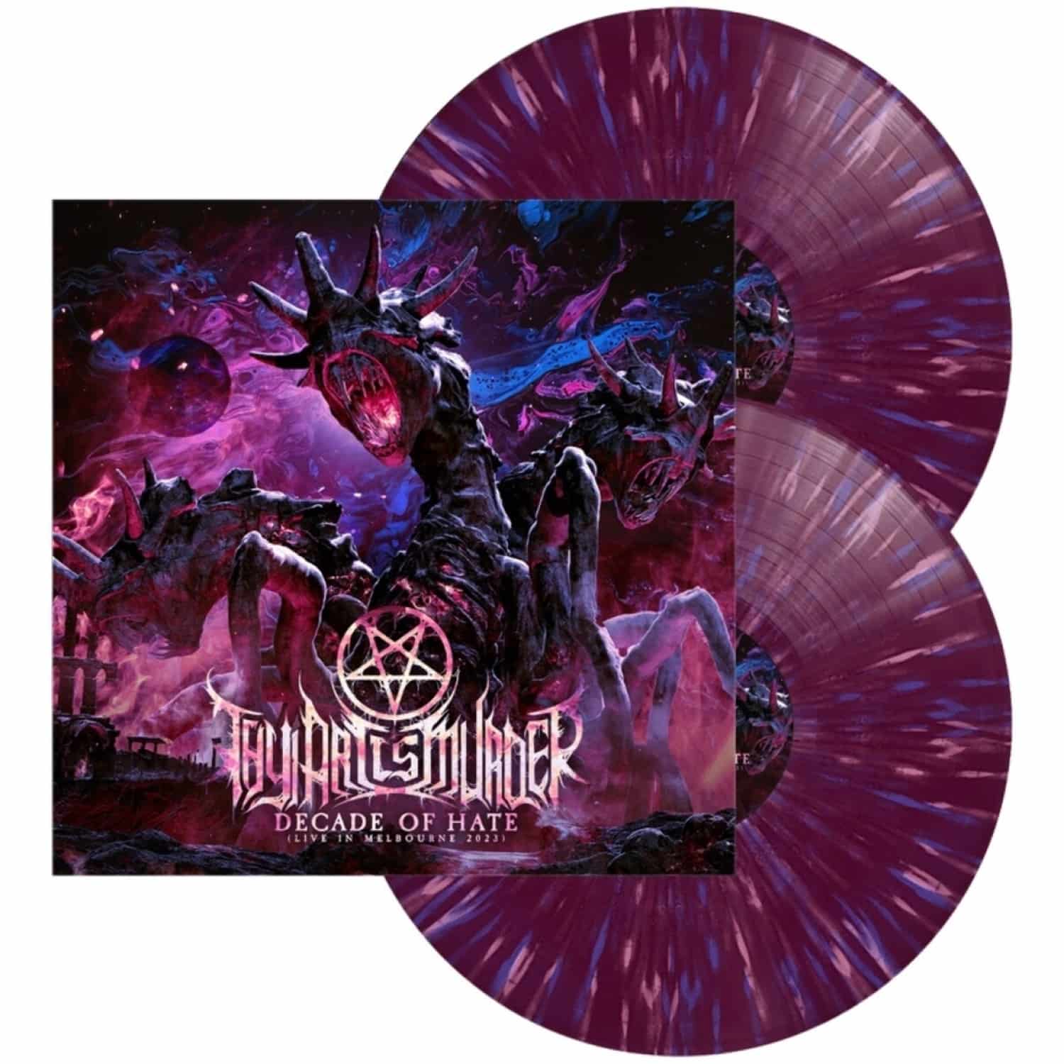 Thy Art Is Murder - DECADE OF HATE /LTD. 2LP / PURPLE-BLUE PINK SPLATTER 