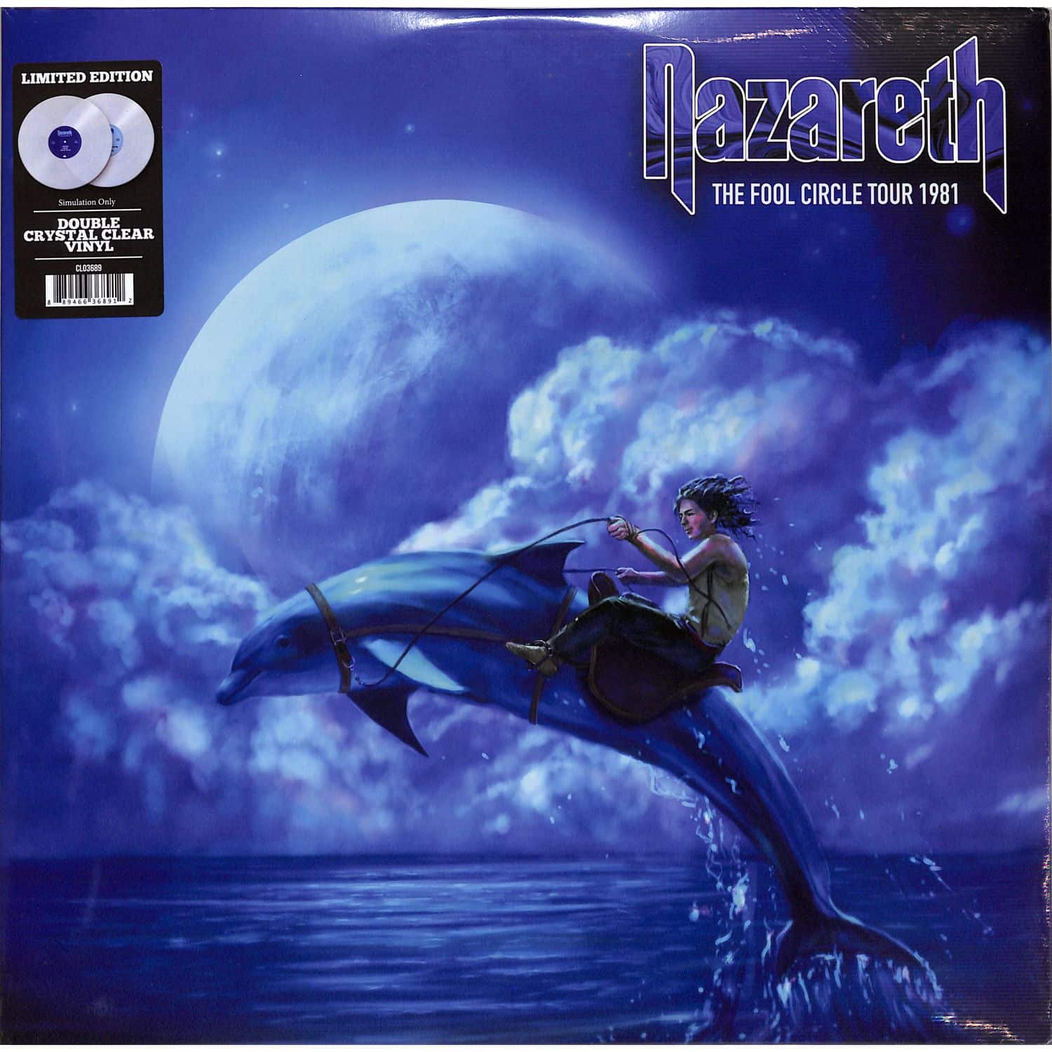 Nazareth - THE FOOL CIRCLE TOUR 1981 CLEAR 