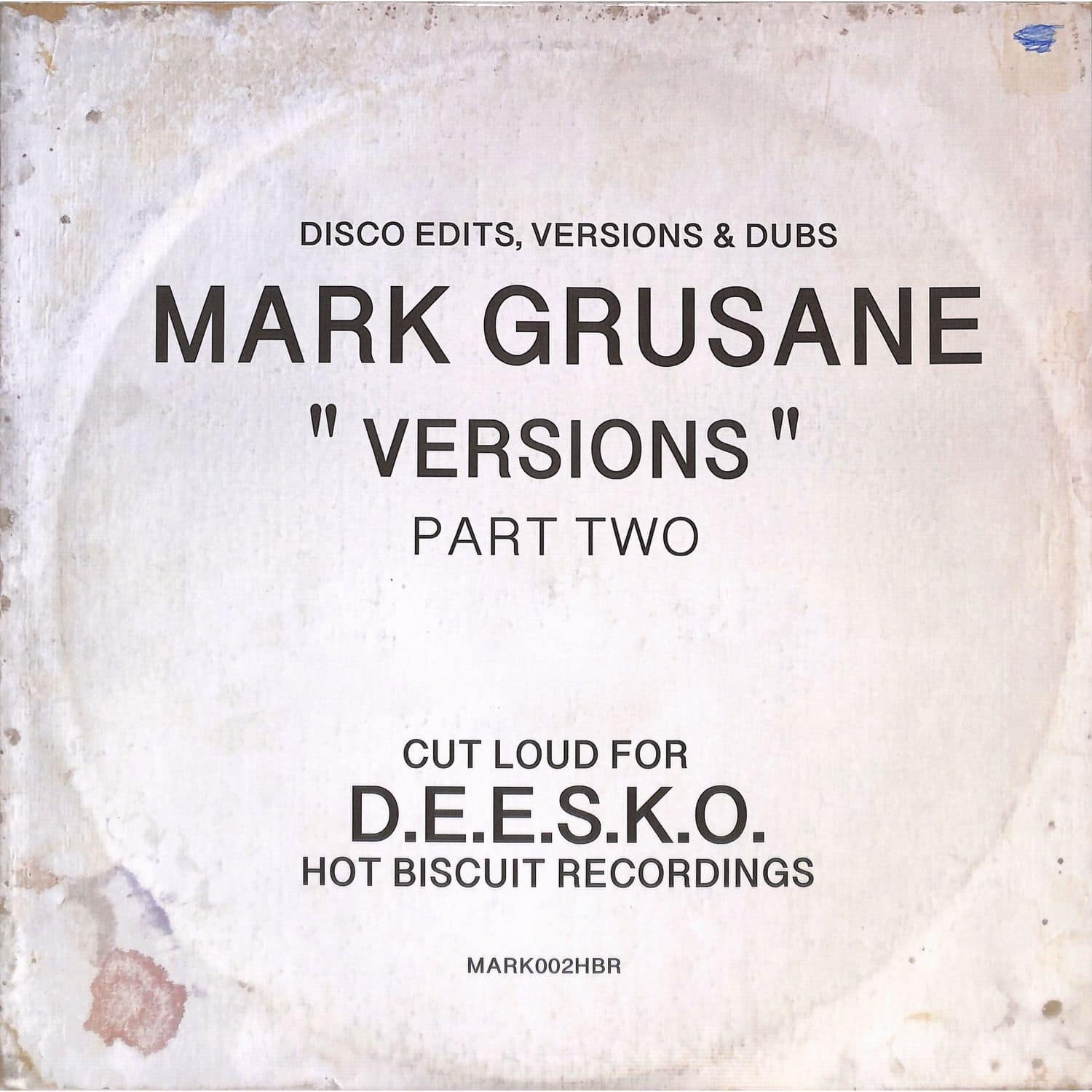 Mark Grusane - VERSIONS PART TWO 