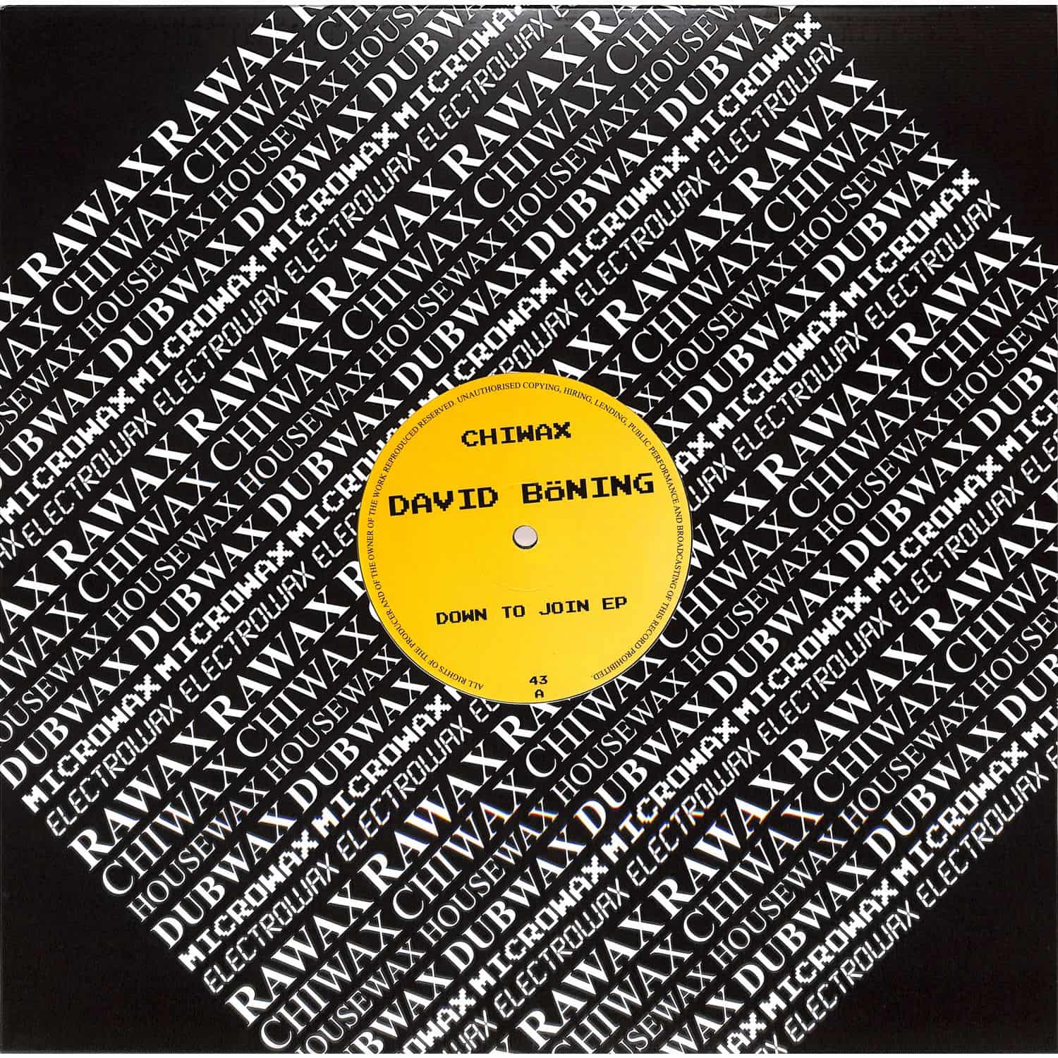 David Bning - DOWN TO JOIN EP