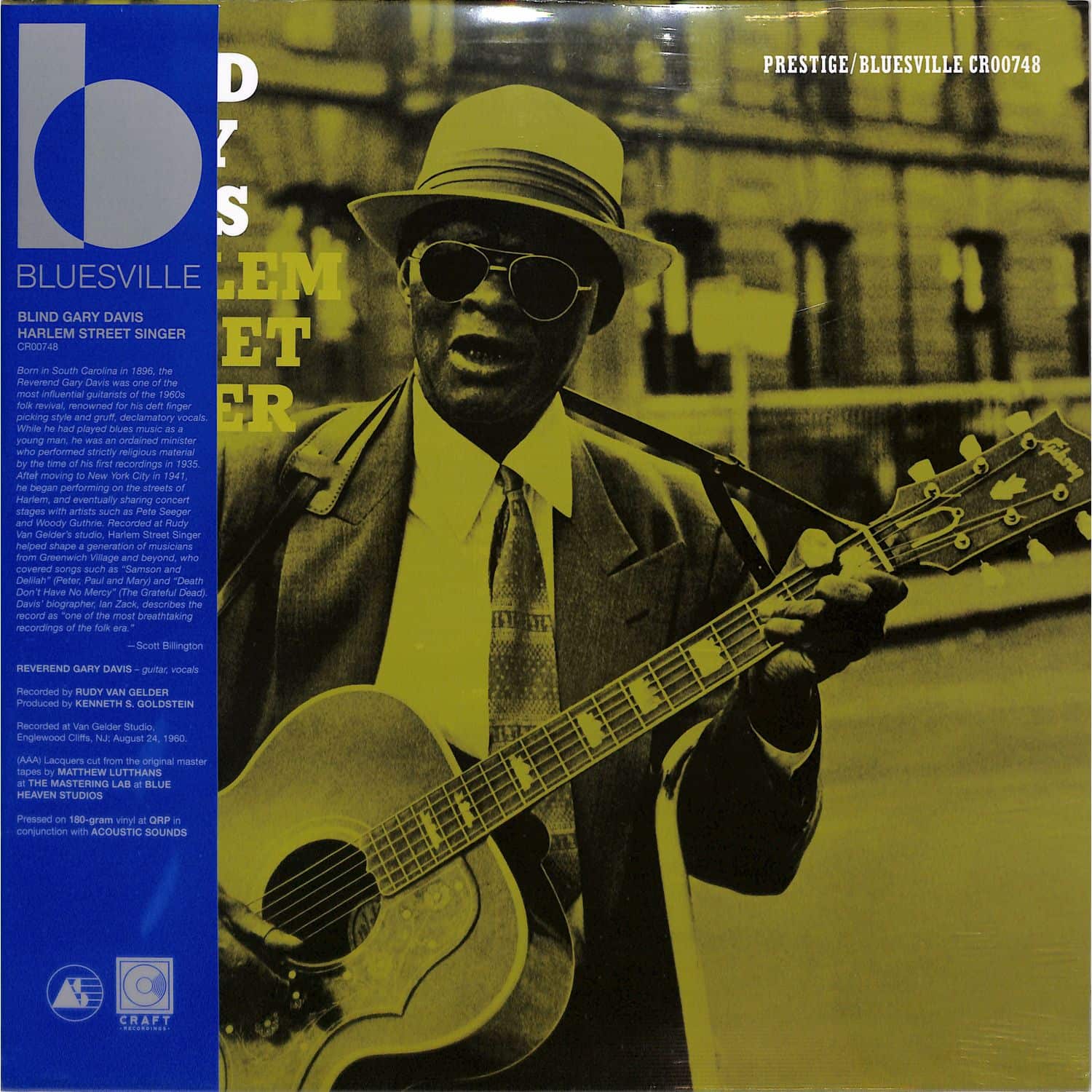 Blind Gary Davis - HARLEM STREET SINGER 