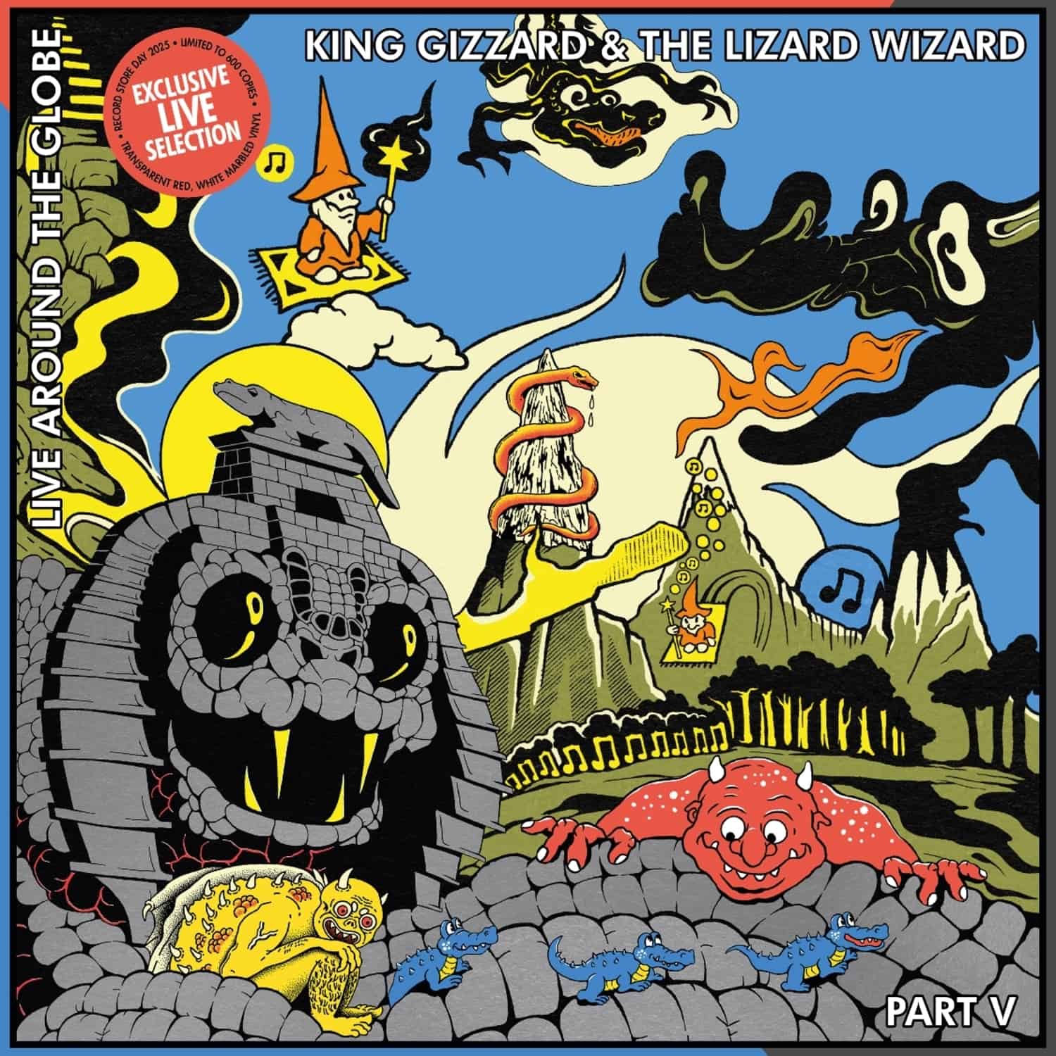 King Gizzard & the Lizard Wizard - LIVE AROUND THE GLOBE - PART V 