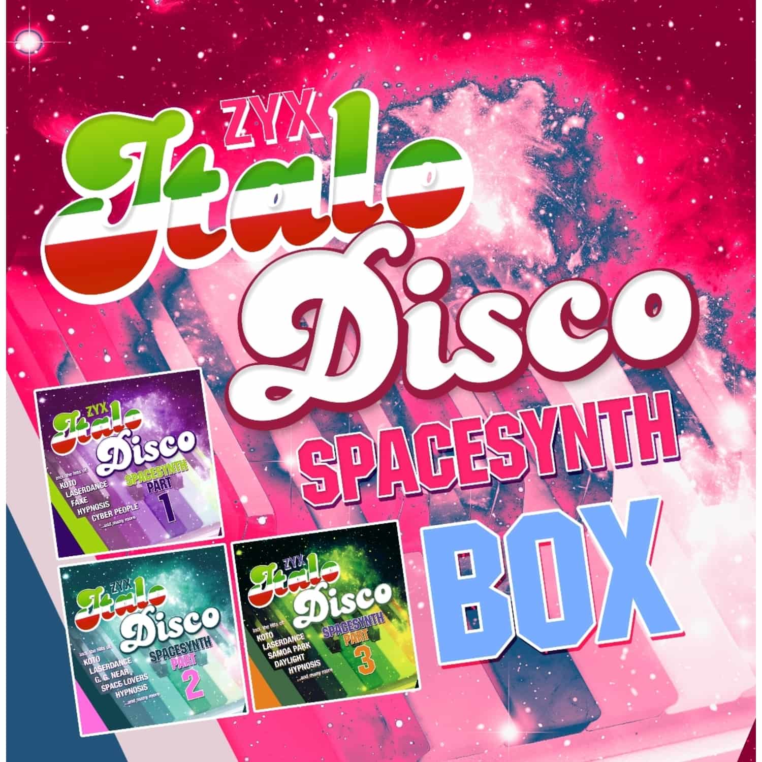 Various - ZYX ITALO DISCO SPACESYNTH BOX 