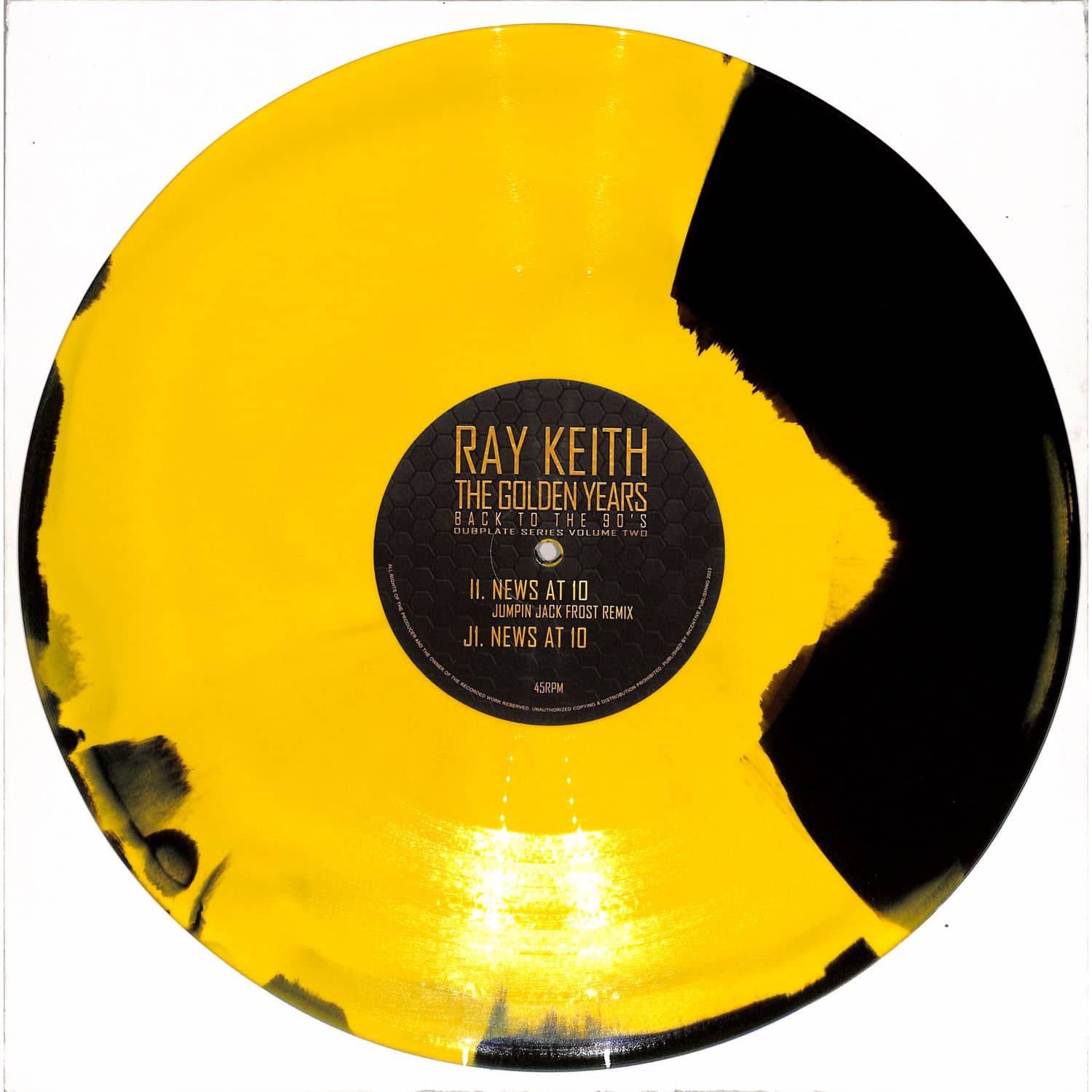 Ray Keith - Yellow/black Sma - NEWS AT TEN EP EP