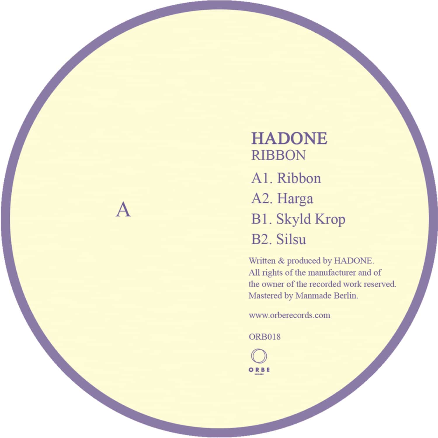 Hadone - RIBBON EP