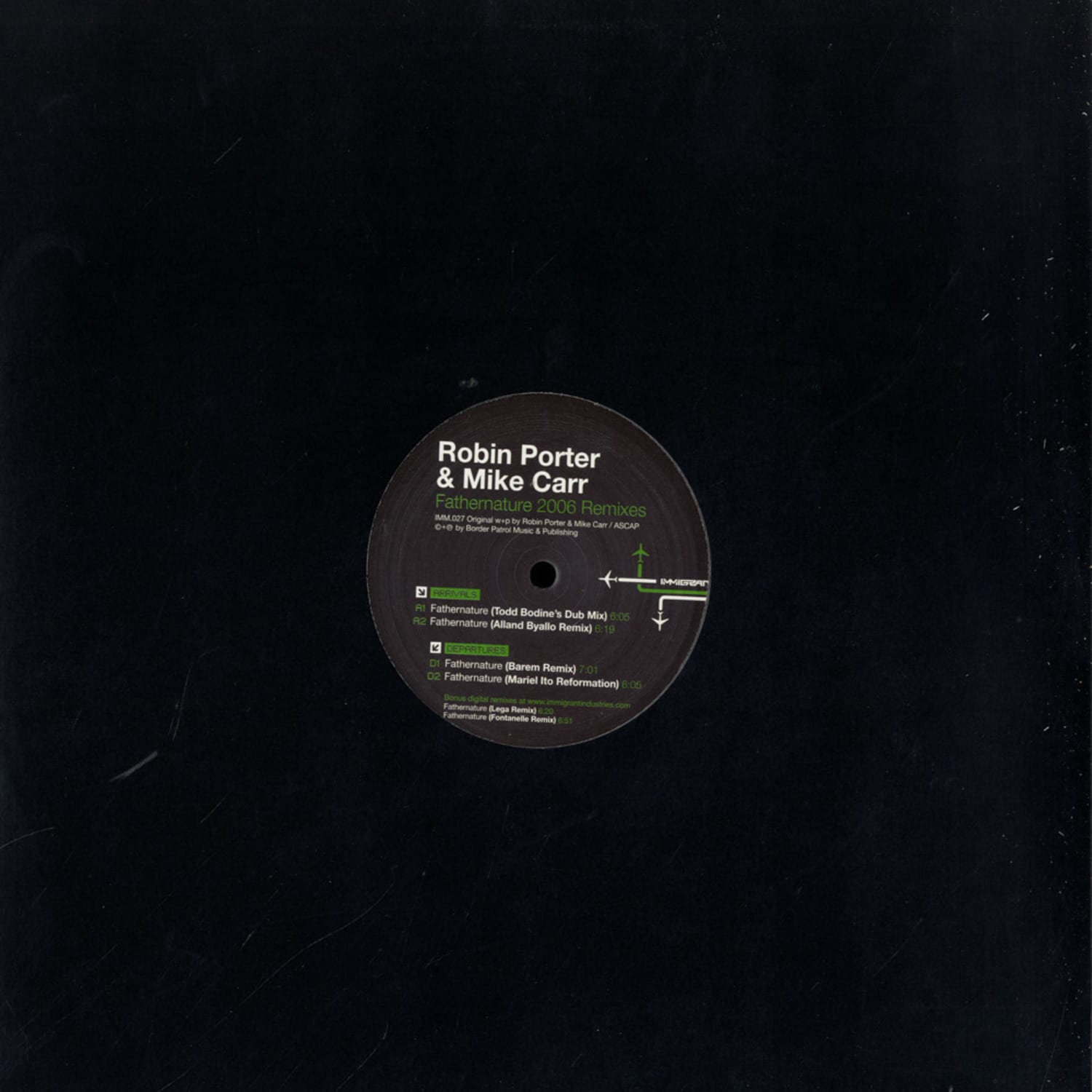 Robin Porter & Mike Carr - FATHERNATURE 2006 REMIXES