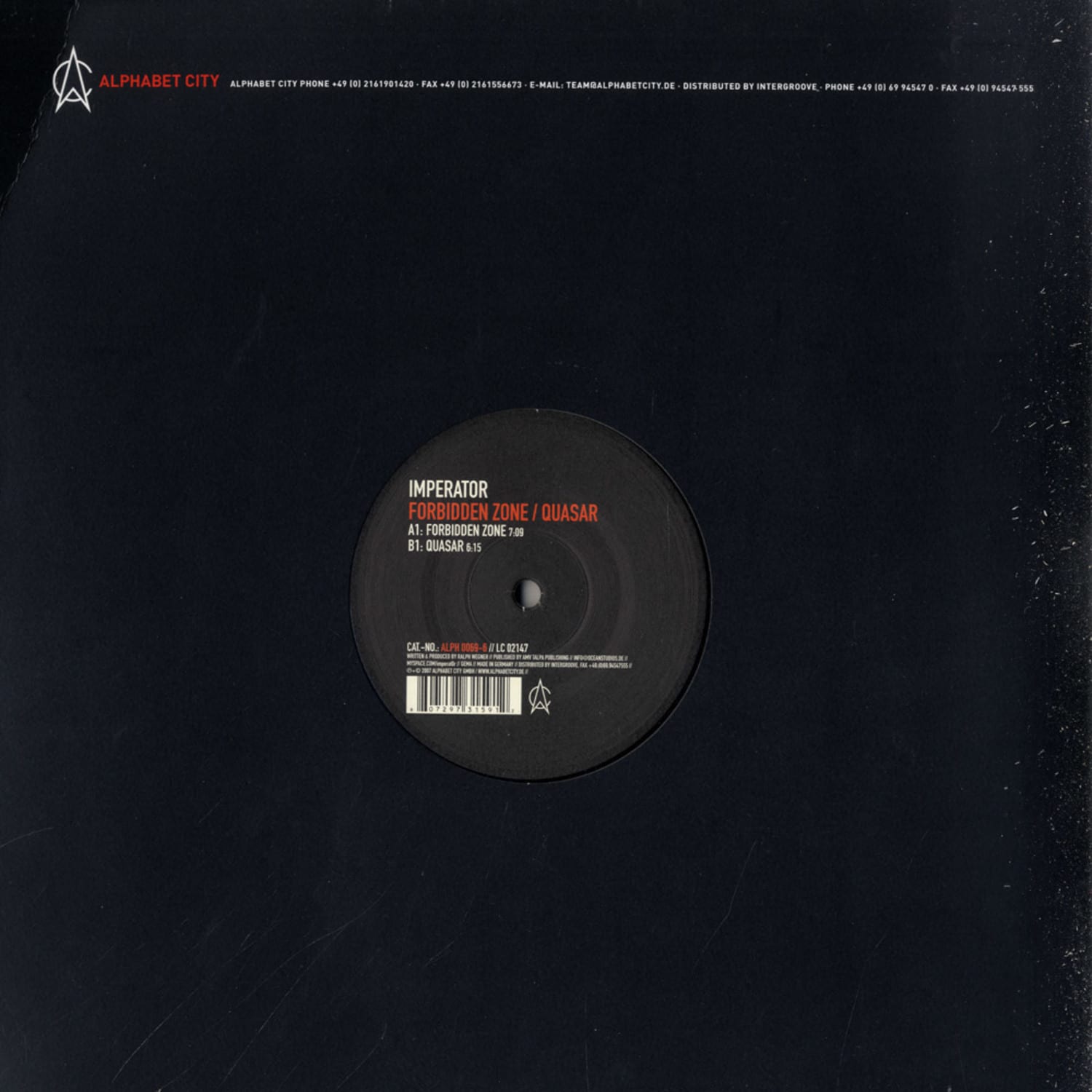 Imperator - FORBIDDEN ZONE / QUAZAR