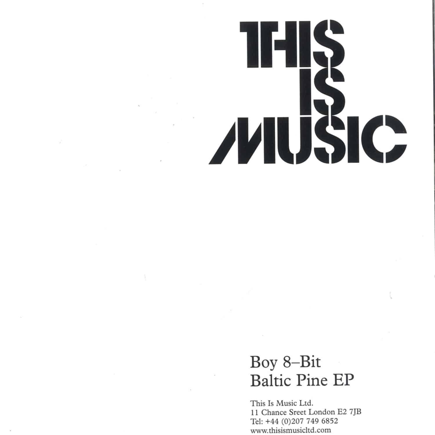 Boy 8-bit - BALTIC PINE EP