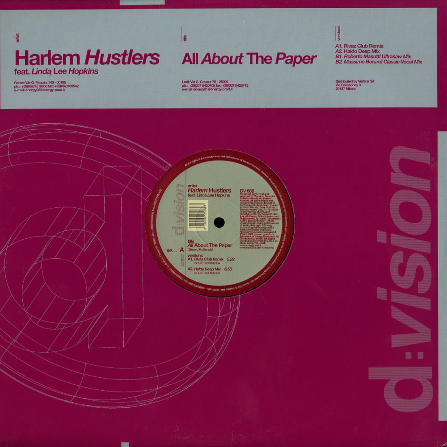 Harlem Hustlers feat. Linda Lee Hopkins - ALL ABOUT THE PAPER