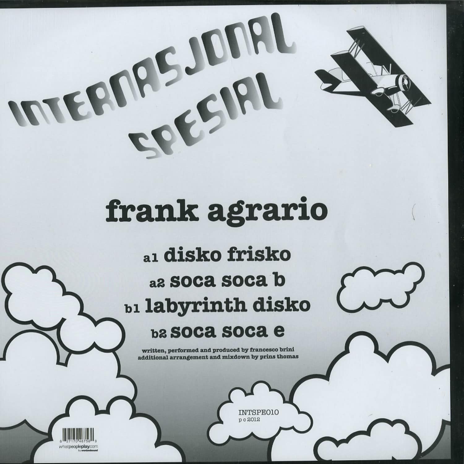 Frank Agrario - DISKO FRISKO