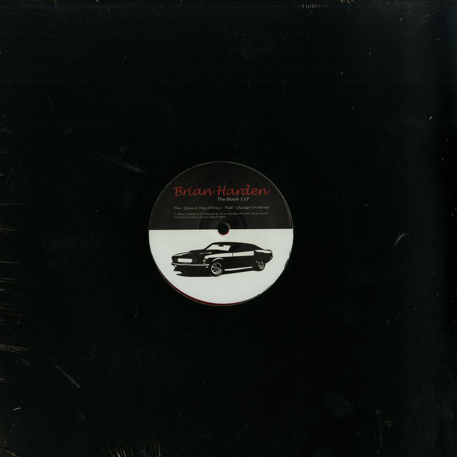 Brian Harden - THE BLACK 3 EP 