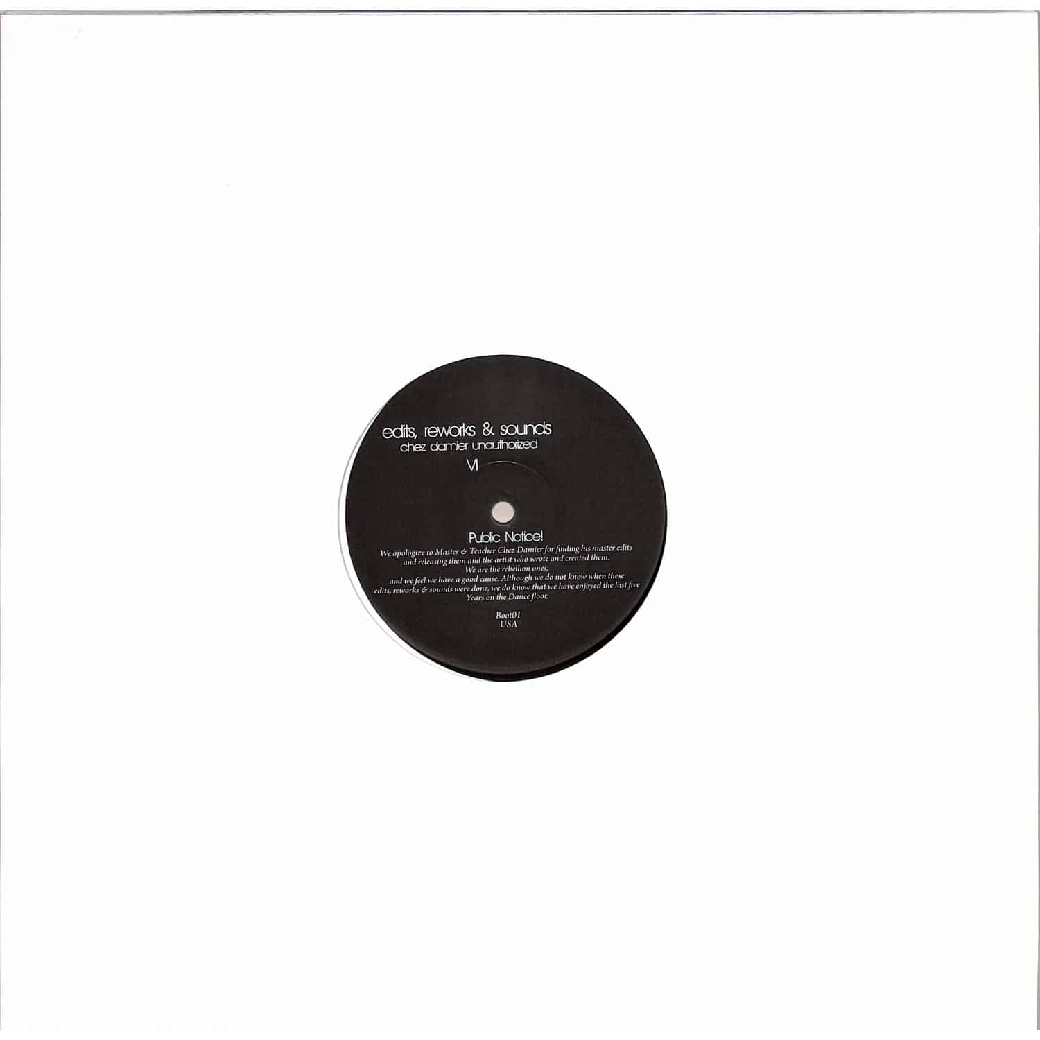 Unknown - EDITS, REWORKS & SOUNDS - CHEZ DAMIER UNAUTHORIZED