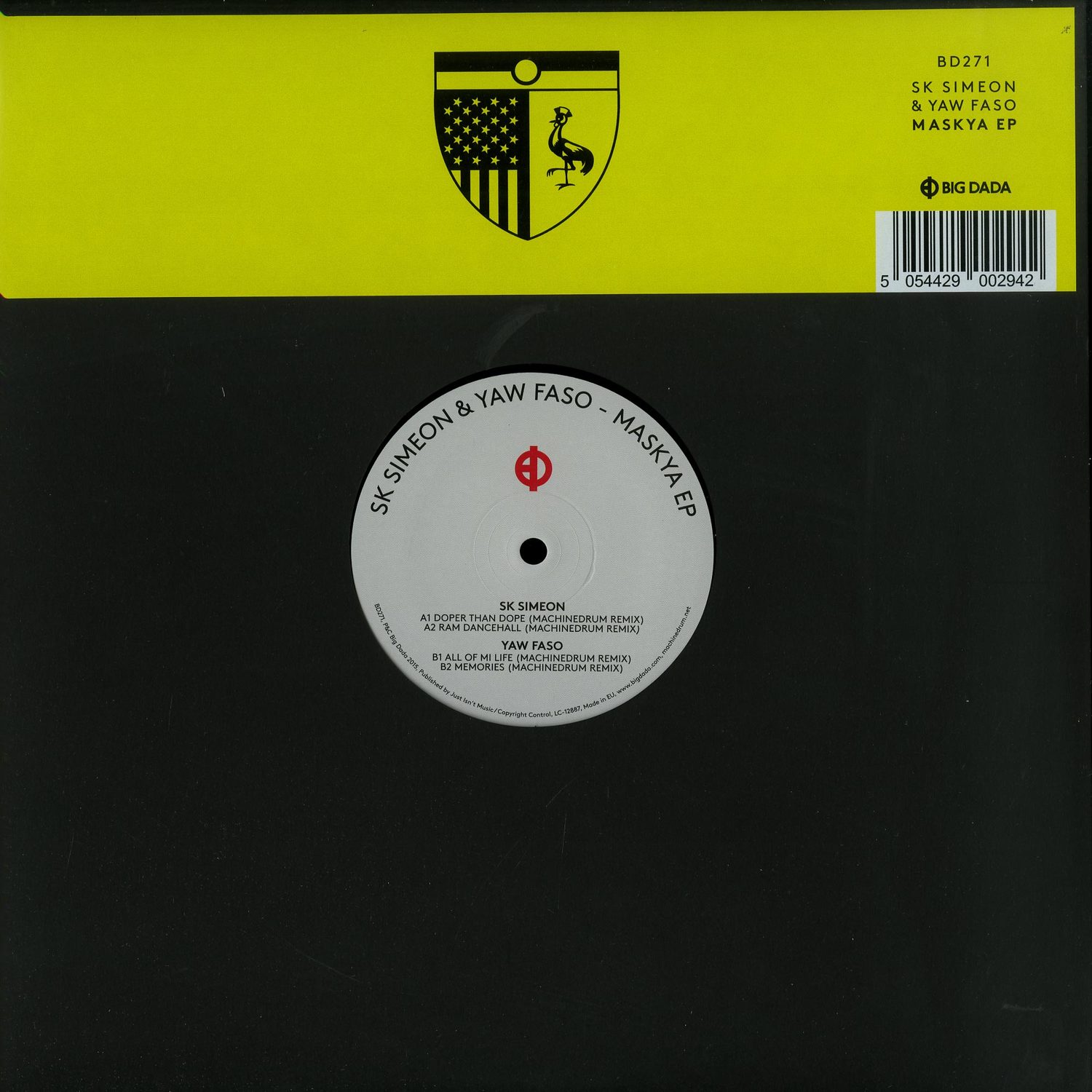 SK Simeon & Yaw Faso - MASKYA EP 