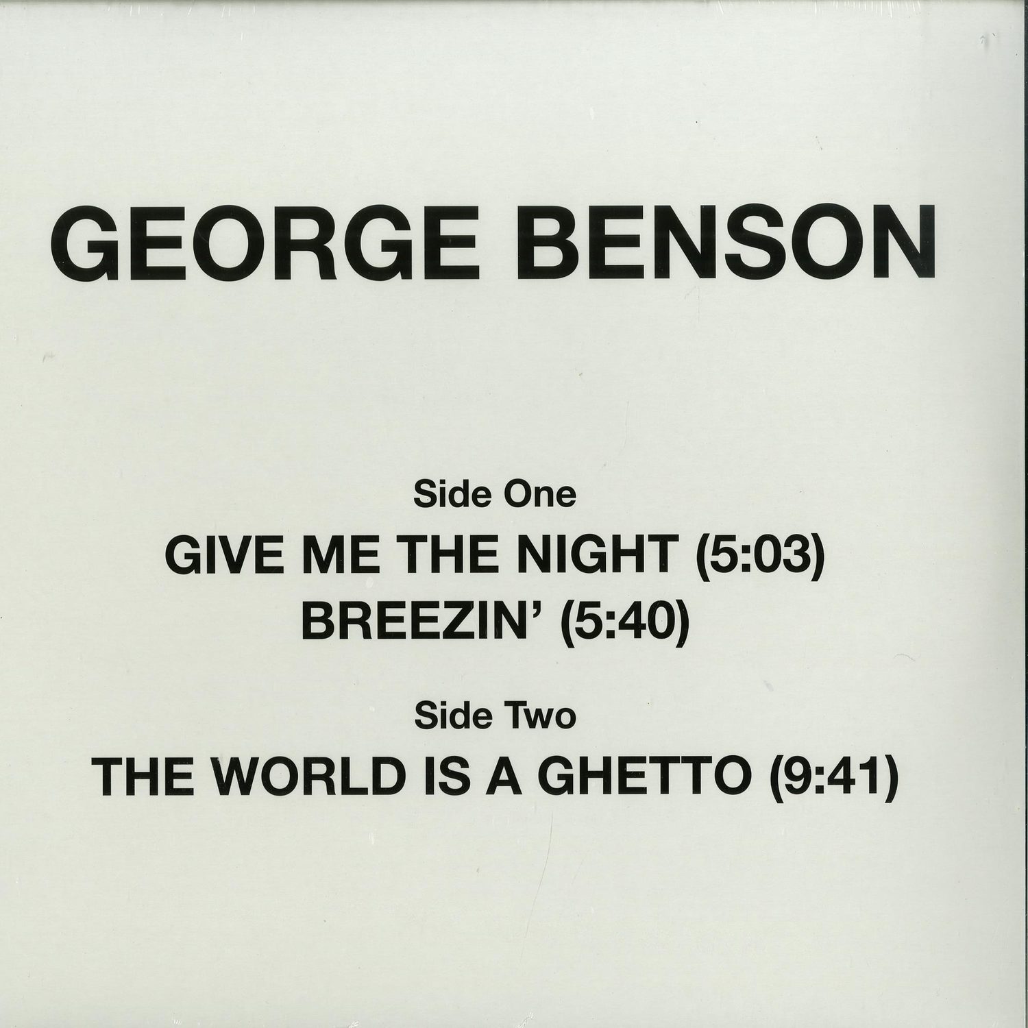 George Benson - Give Me The Night