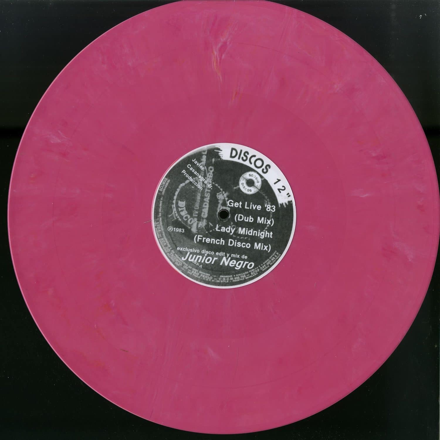 Junior Negro - GET LIVE 83 - 