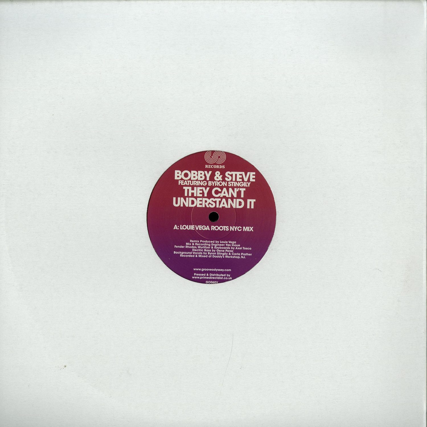 Bobby & Steve feat. Byron Stingily - THEY CANT UNDERSTAND IT