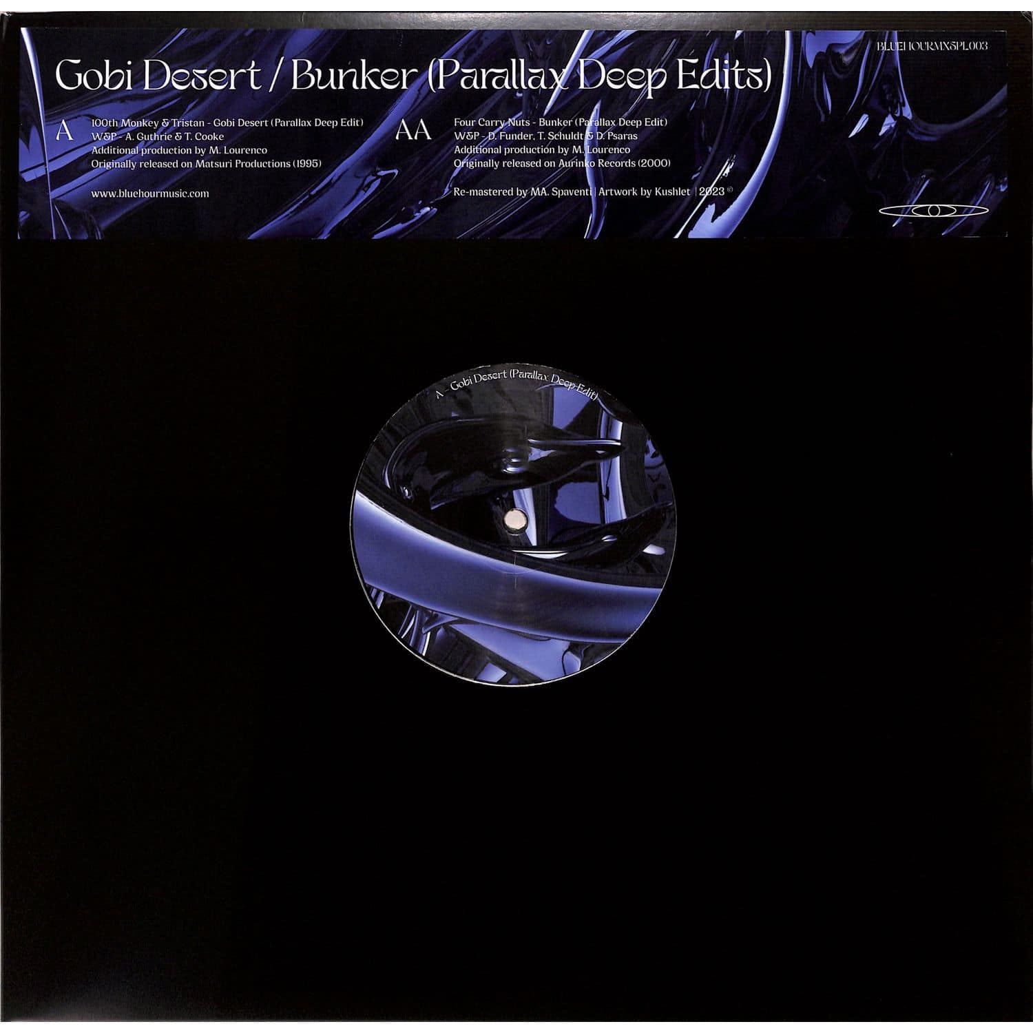 100th Monkey & Tristan & Four Carry Nuts - PARALLAX DEEP EDITS