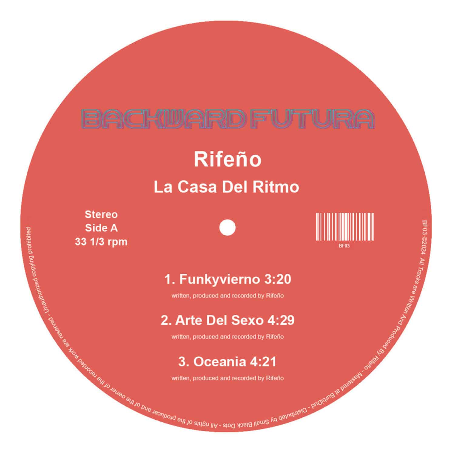 Rifeno - LA CASA DEL RITMO EP