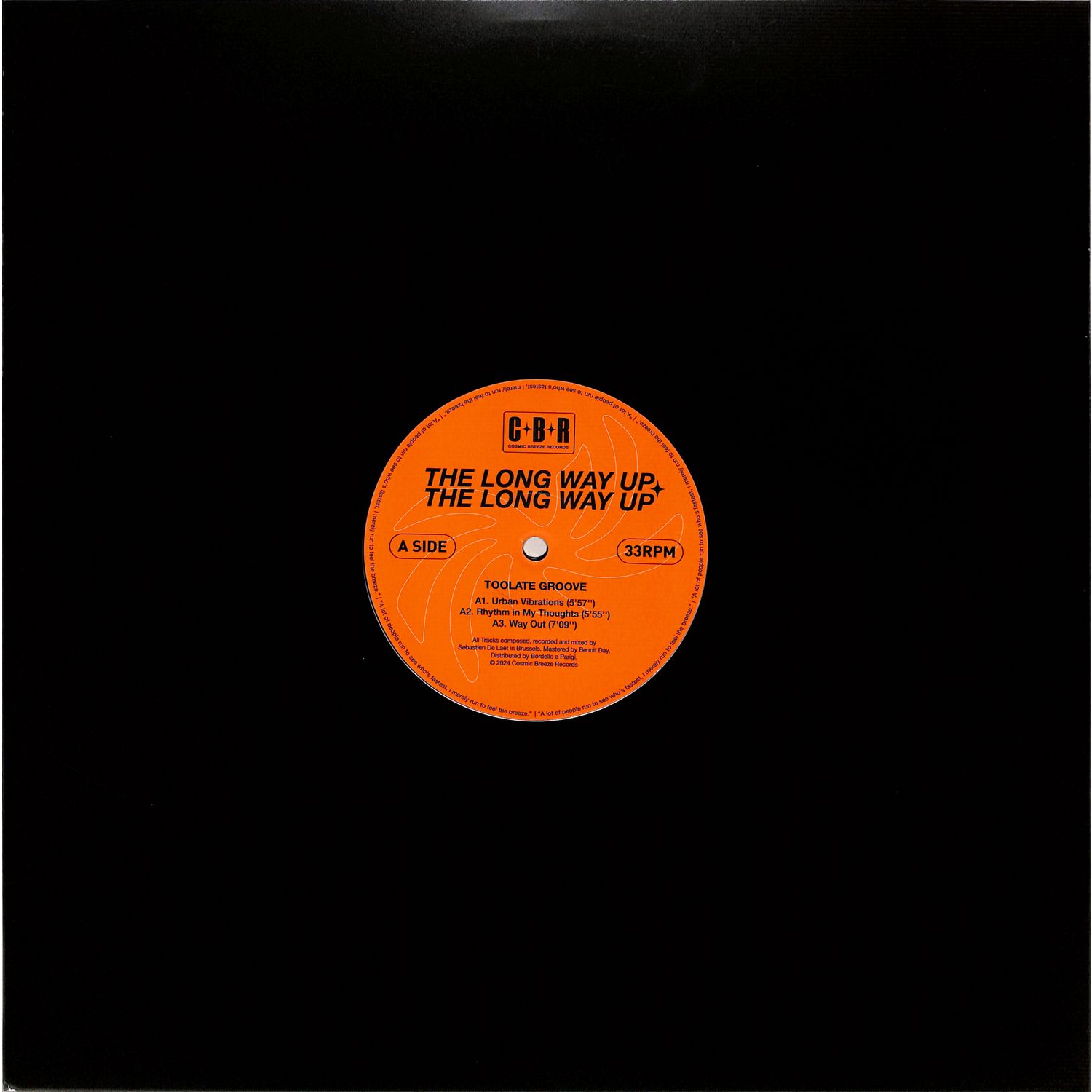 Toolate Groove / Bass Toast - THE LONG WAY UP EP